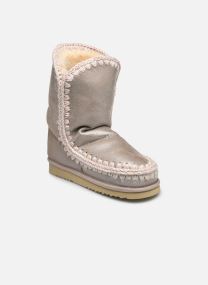 Gevoerde enkellaarsjes Eskimo Boot 24 Cm dames grijs MOU Gevoerde enkellaarsjes Eskimo Boot 24 Cm dames grijs STONE METALLIC