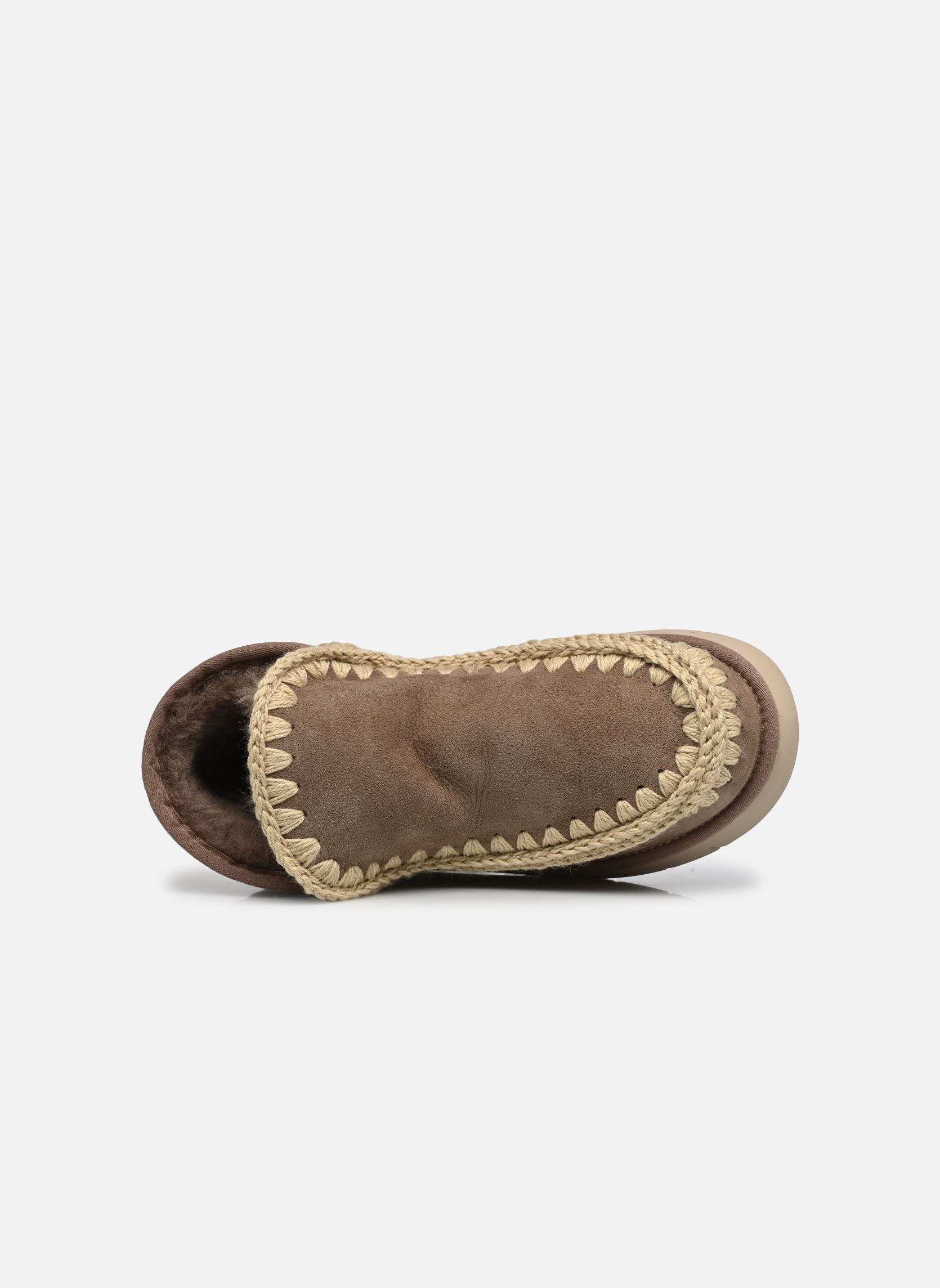 Gevoerde enkellaarsjes Eskimo Bounce Sneaker dames grijs MOU Gevoerde enkellaarsjes Eskimo Bounce Sneaker dames grijs ELEPHANT GREY
