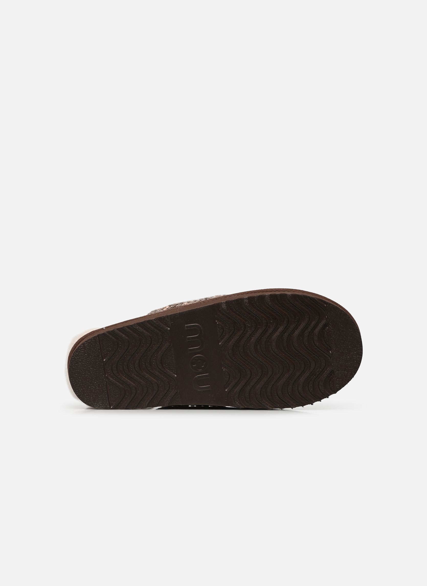 Pantoletten und Clogs Eskimo Slipper damen braun MOU Pantoletten und Clogs Eskimo Slipper damen braun BROWN PEPPER