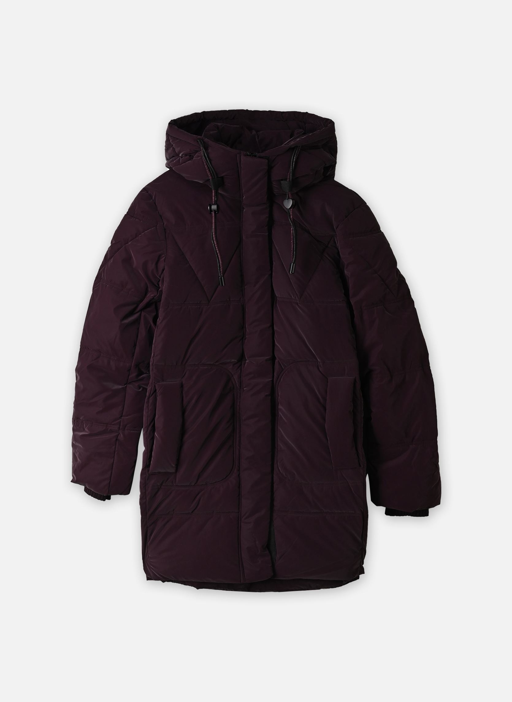 Daunenjacken Coat Priscilla damen violett Desigual Daunenjacken Coat Priscilla damen violett GARNET