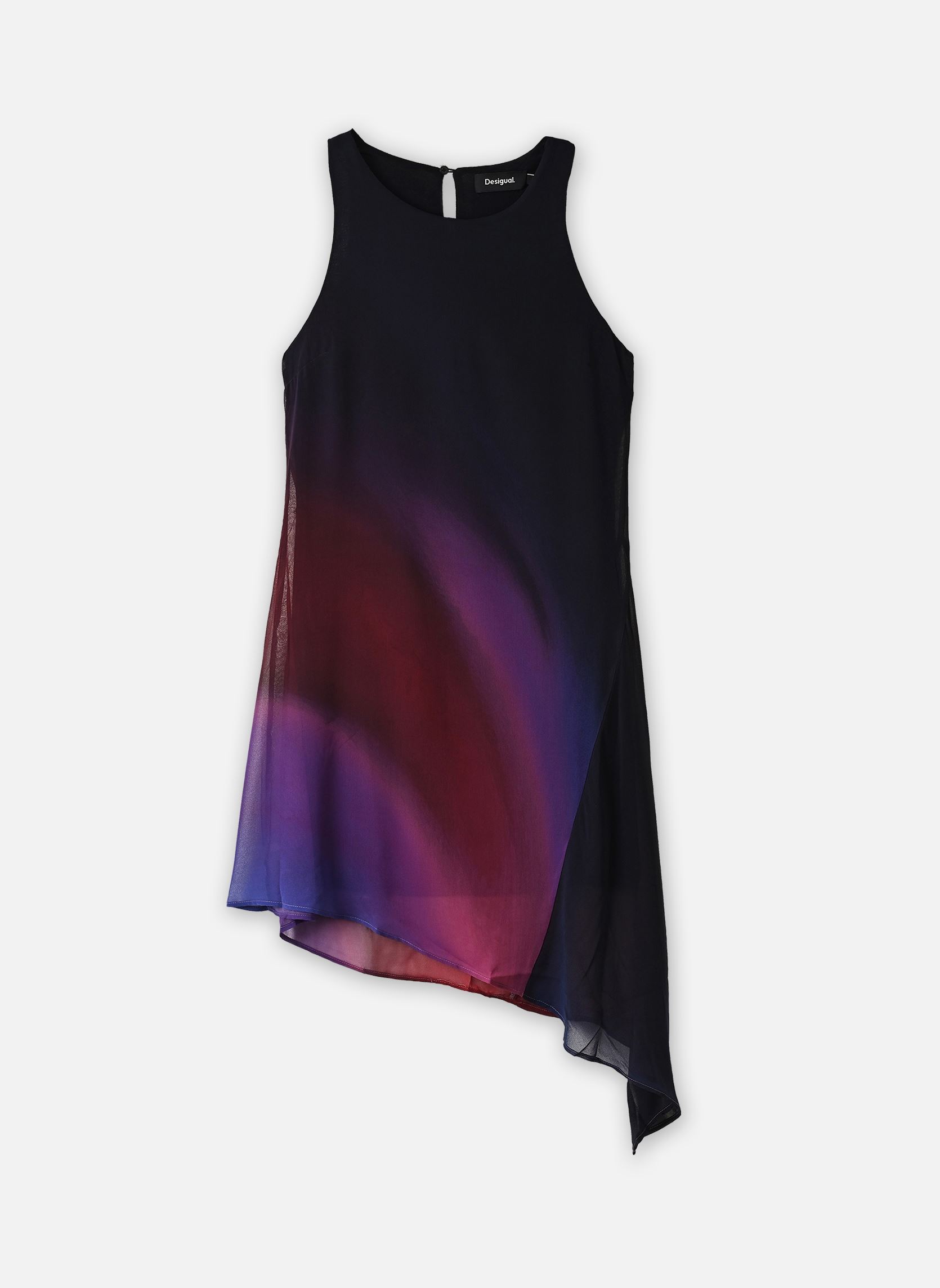 Jurken Dress Lujan dames paars Desigual Jurken Dress Lujan dames paars AZUL NOCHE