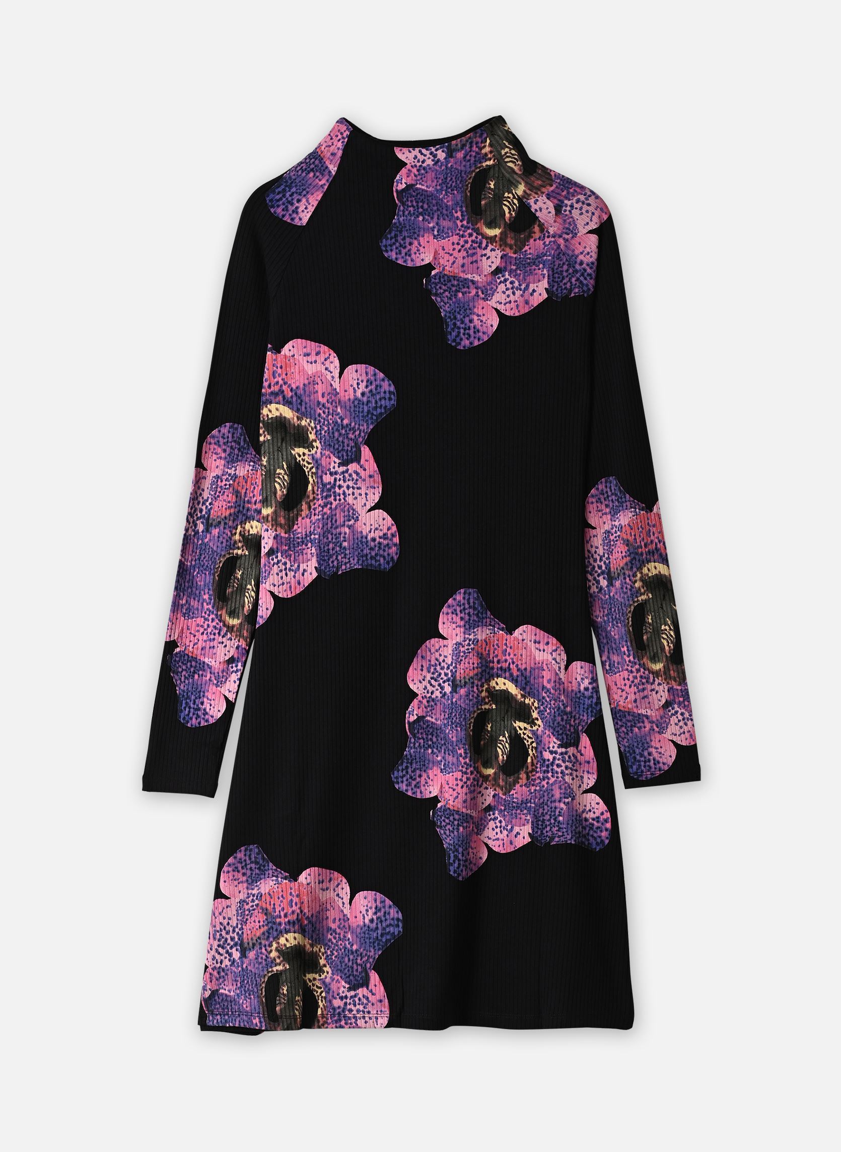 Robes pull Dress Orchidpurple Lacroix femme noir Desigual Robes pull Dress Orchidpurple Lacroix femme noir BLACK