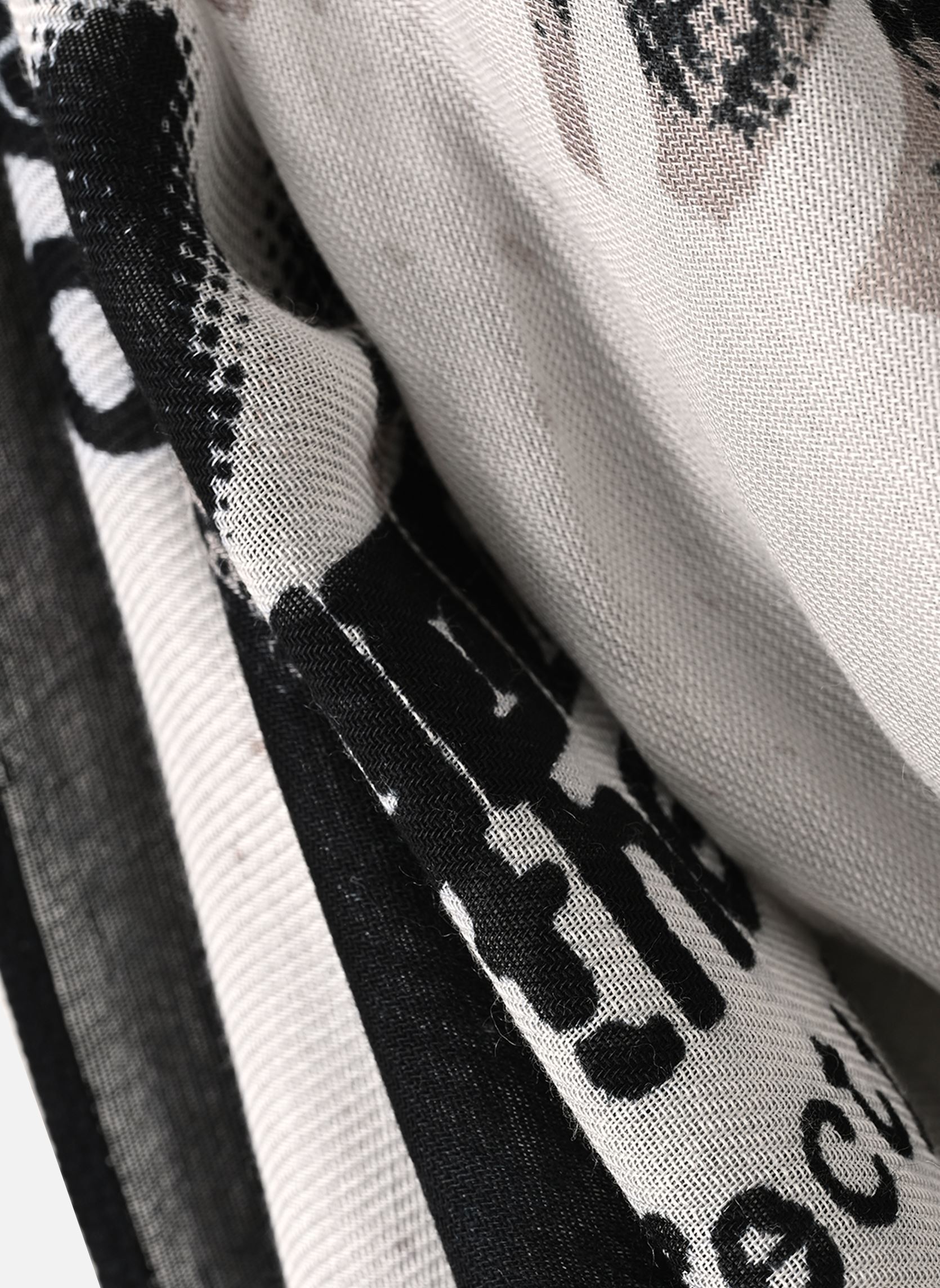 Foulards Foulard Lettering femme blanc Desigual Foulards Foulard Lettering femme blanc BEIGE CRUDE