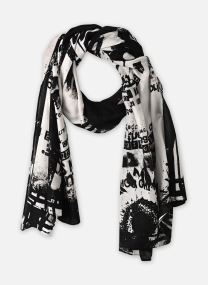 Foulards Foulard Lettering femme blanc