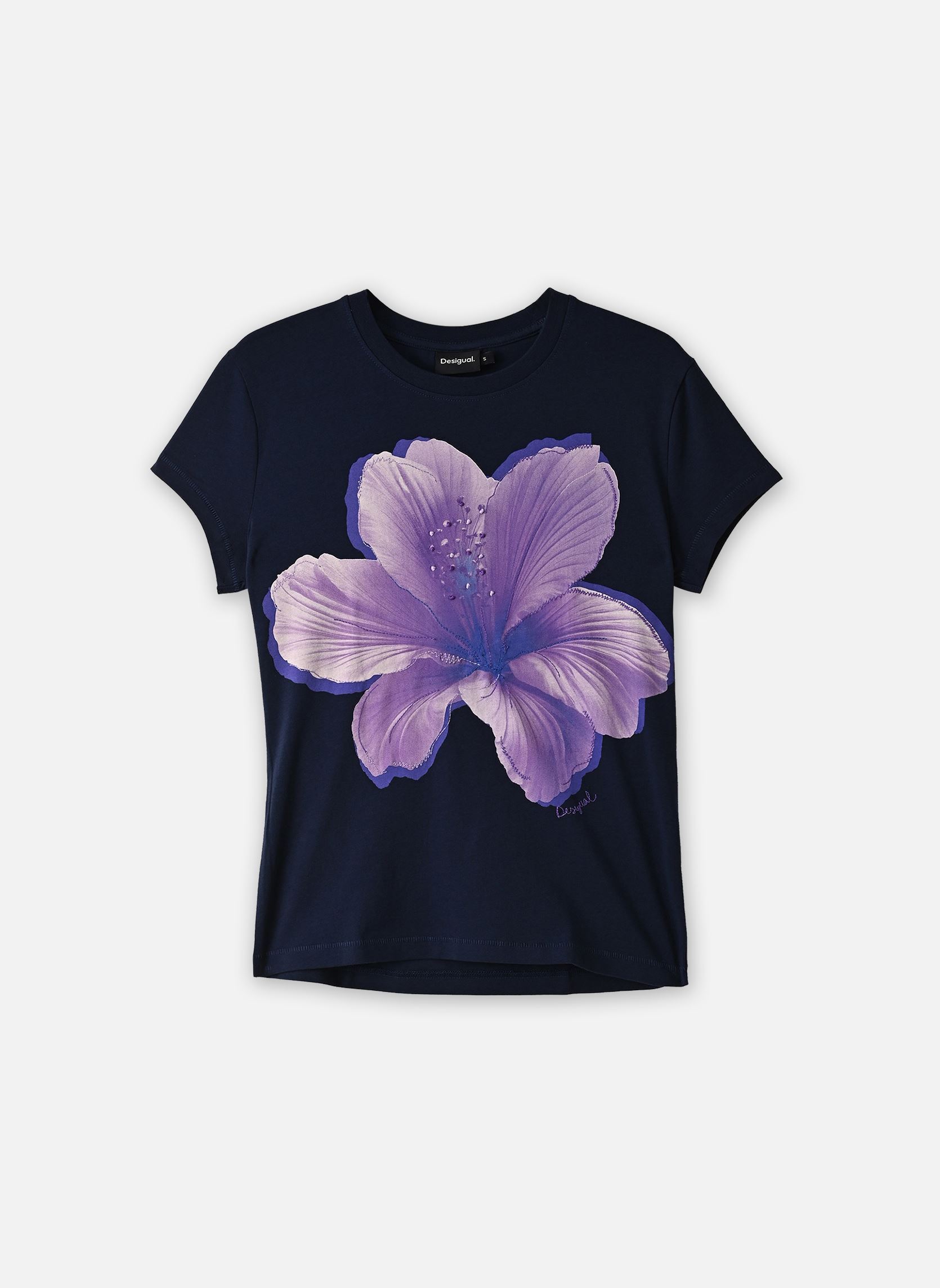 Tee-shirts Ts Yokohama femme bleu Desigual Tee-shirts Ts Yokohama femme bleu NAVY