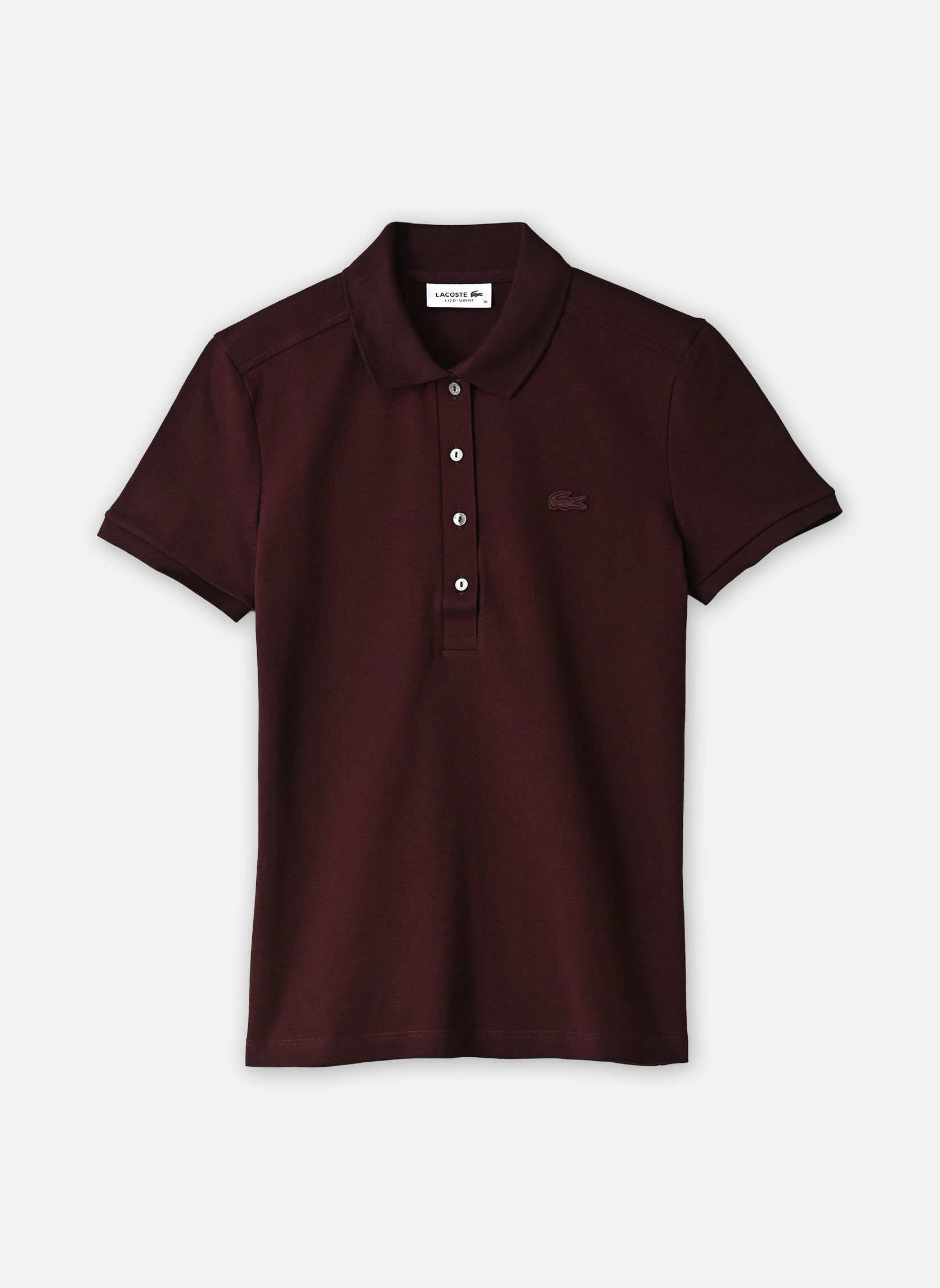 Polo's Polo Lacoste slim fit dames bordeaux Lacoste Polo's Polo Lacoste slim fit dames bordeaux OXALIS