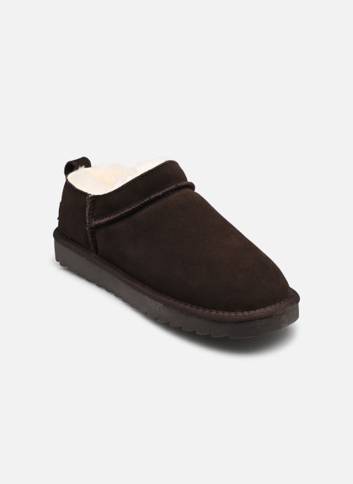 Colors of California Gevoerde enkellaarsjes Mini boot basic dames bruin