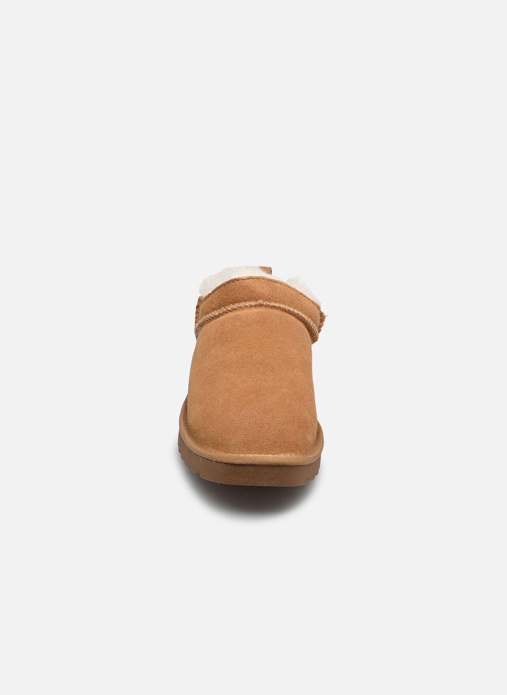 Gevoerde enkellaarsjes Mini boot basic dames bruin Colors of California Gevoerde enkellaarsjes Mini boot basic dames bruin TAN