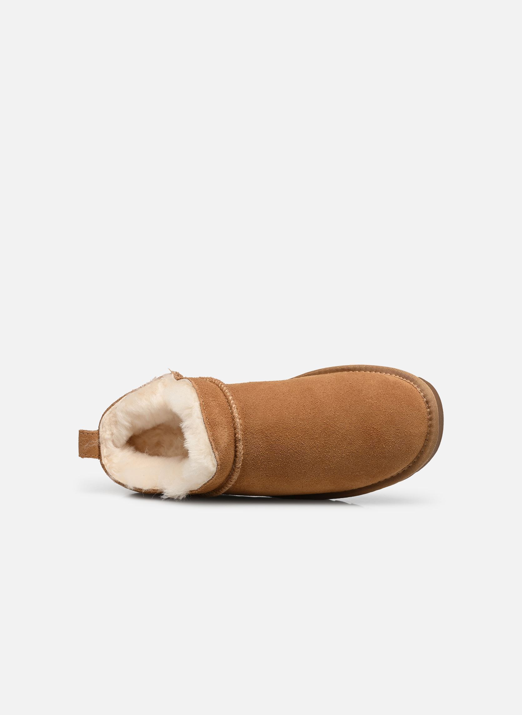 Gevoerde enkellaarsjes Mini boot basic dames bruin Colors of California Gevoerde enkellaarsjes Mini boot basic dames bruin TAN
