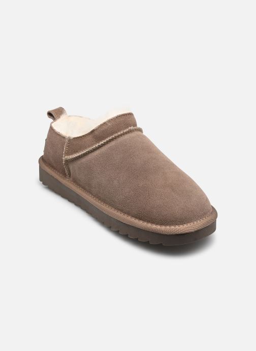 Colors of California Gevoerde enkellaarsjes Mini boot basic dames bruin