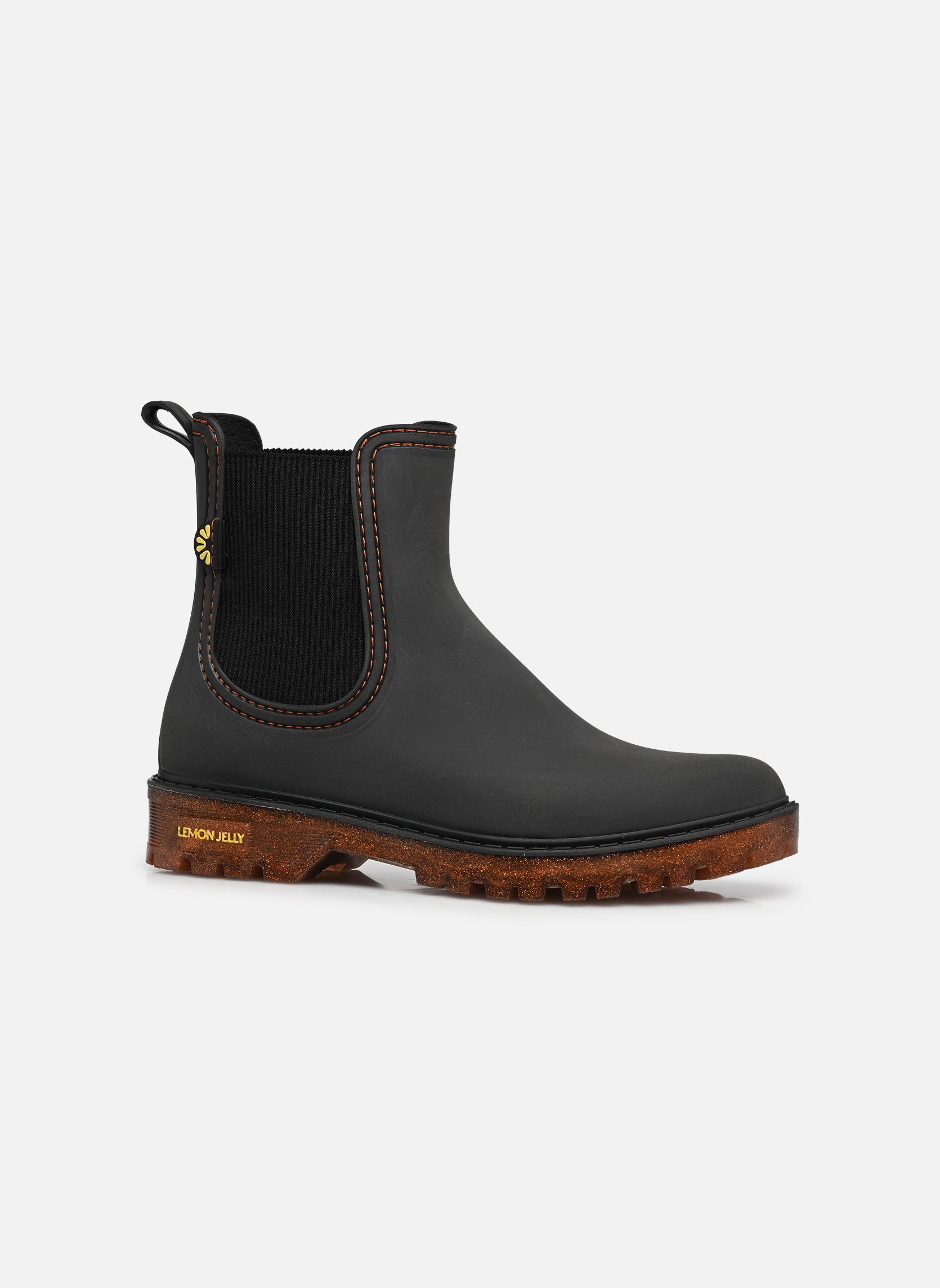 Bottes de pluie Lira femme gris Lemon Jelly Bottes de pluie Lira femme gris BLACK/GLITTER