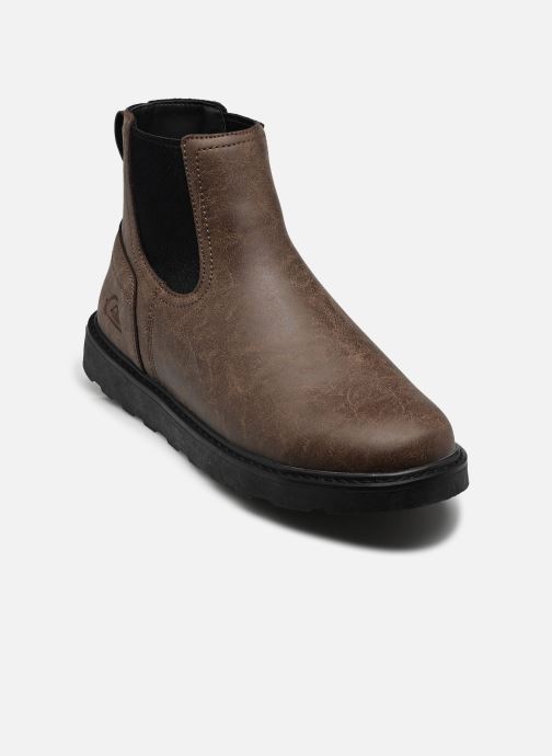 Quiksilver Bottines et boots MISSION ELASTIC homme marron