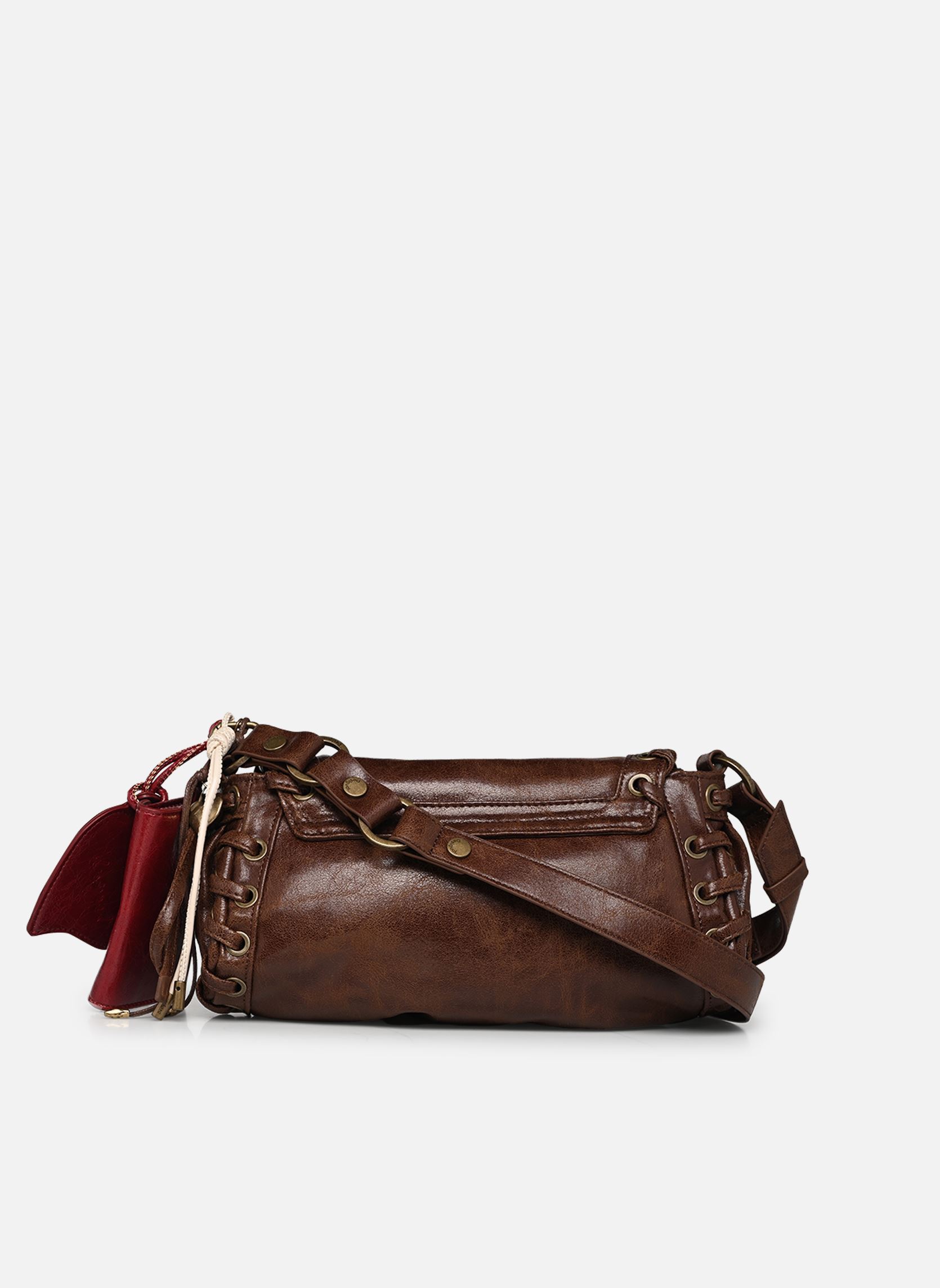 Sacs bandoulière Sac GALAXY ZARAUZ CHO femme marron Desigual Sacs bandoulière Sac GALAXY ZARAUZ CHO femme marron CHOCOLATE
