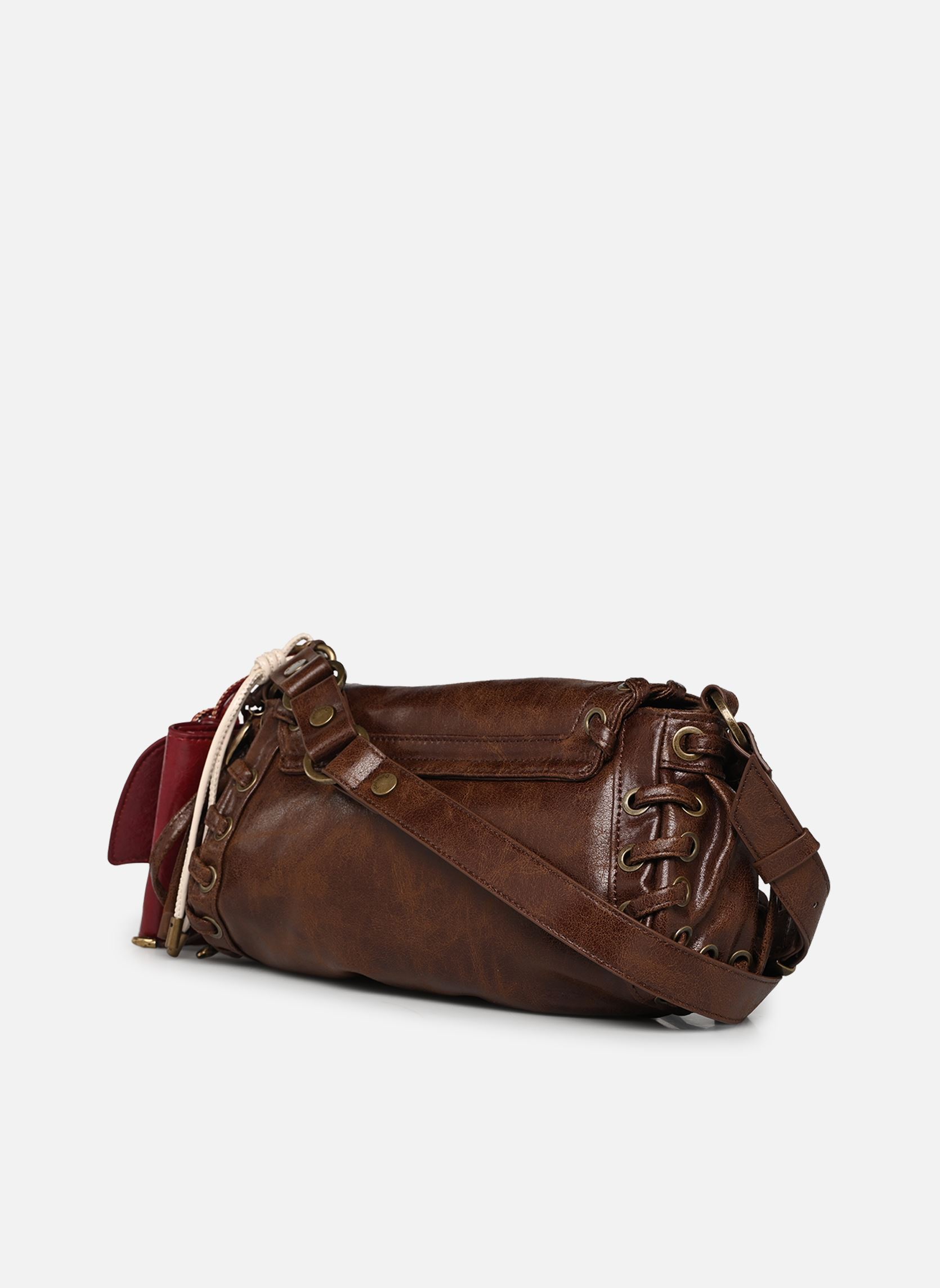 Sacs bandoulière Sac GALAXY ZARAUZ CHO femme marron Desigual Sacs bandoulière Sac GALAXY ZARAUZ CHO femme marron CHOCOLATE