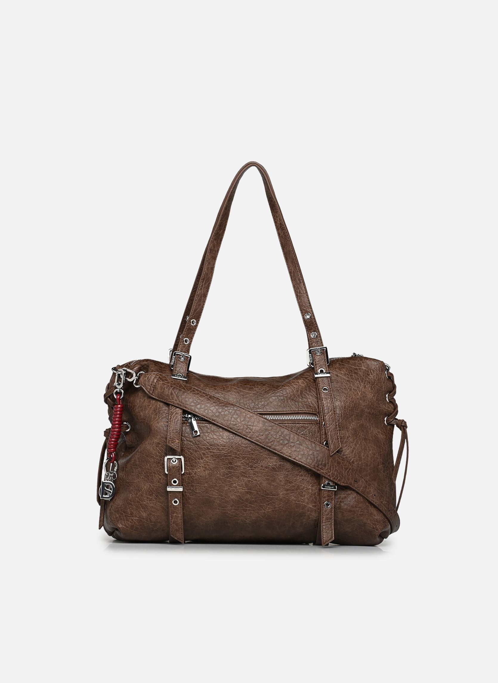 Cabas Sac HALF LOGO LANUZA femme marron Desigual Cabas Sac HALF LOGO LANUZA femme marron DARK BROWN