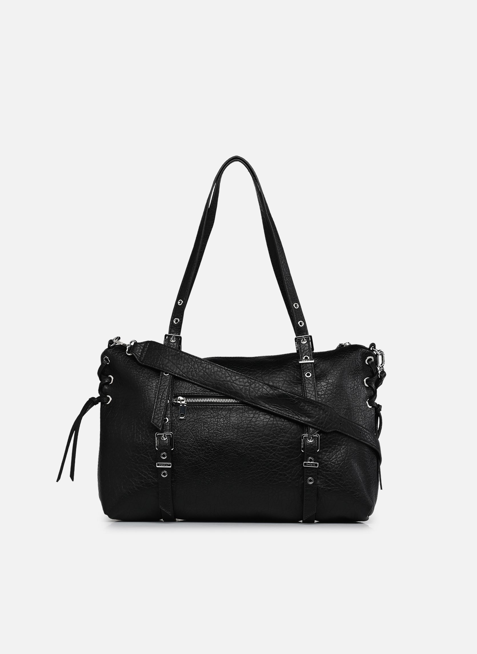 Shopper Sac HALF LOGO LANUZA BLAC damen schwarz Desigual Shopper Sac HALF LOGO LANUZA BLAC damen schwarz BLACK