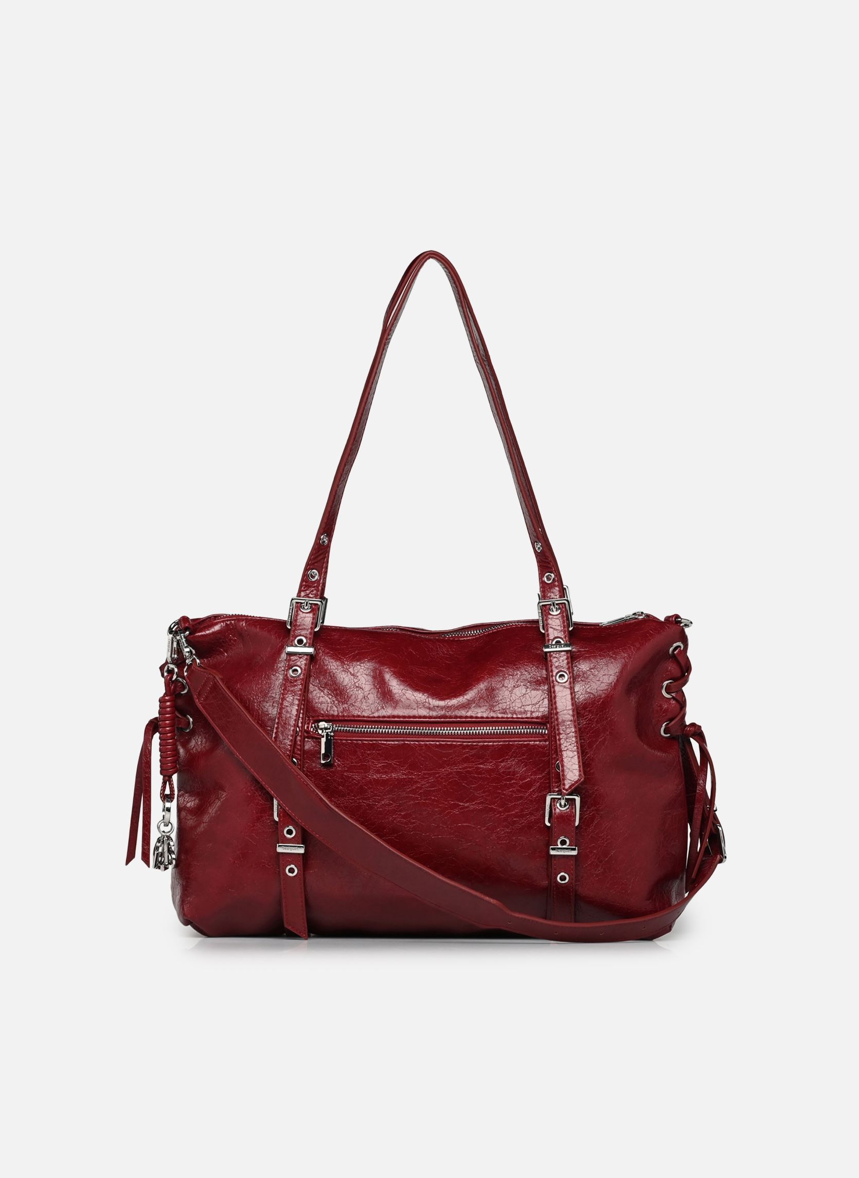 Cabas Sac HALF LOGO LANUZA GRA femme rouge Desigual Cabas Sac HALF LOGO LANUZA GRA femme rouge GARNET