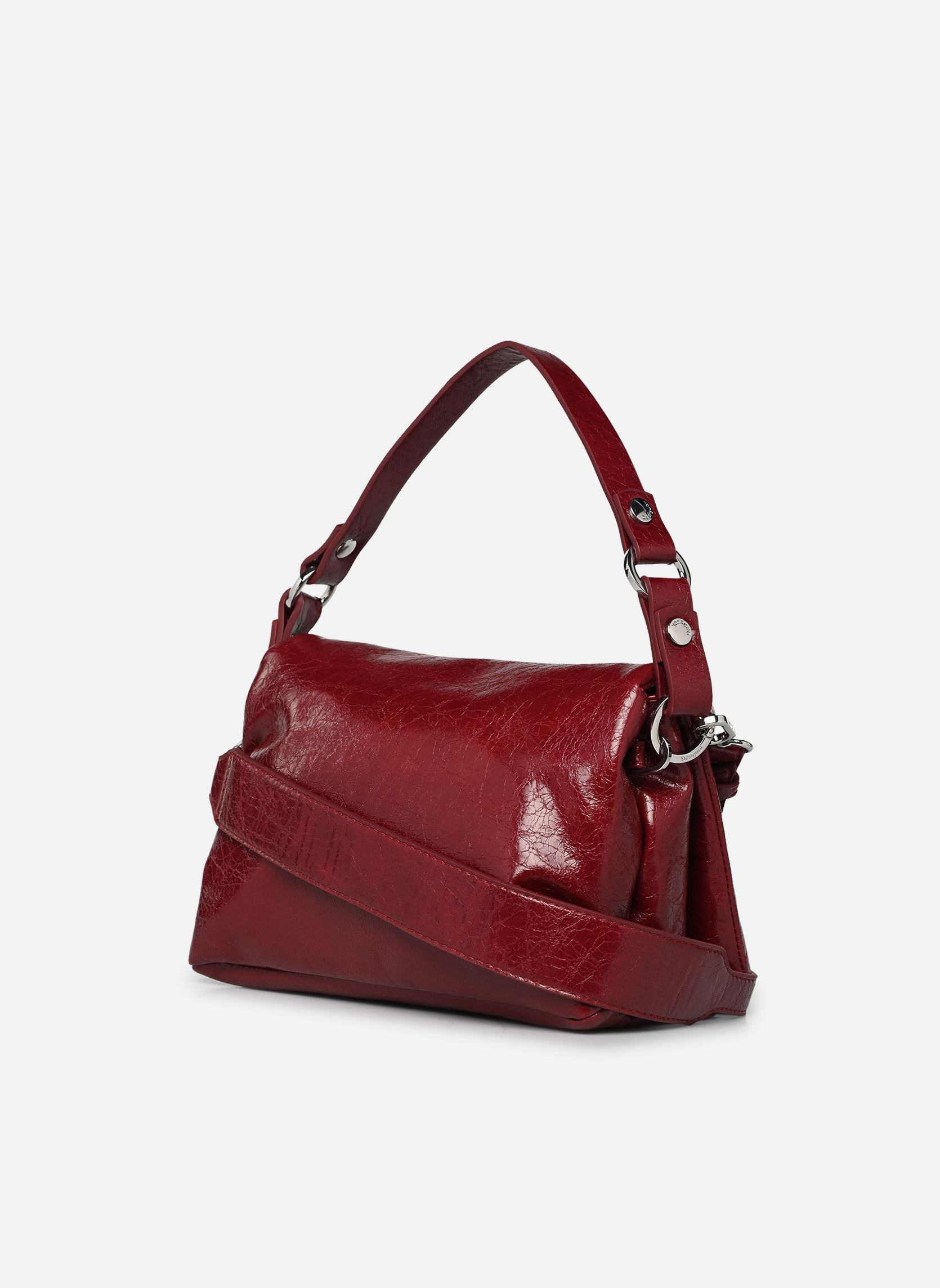 Sacs Sac HALF LOGO VENECIA 4. femme rouge Desigual Sacs Sac HALF LOGO VENECIA 4. femme rouge GARNET