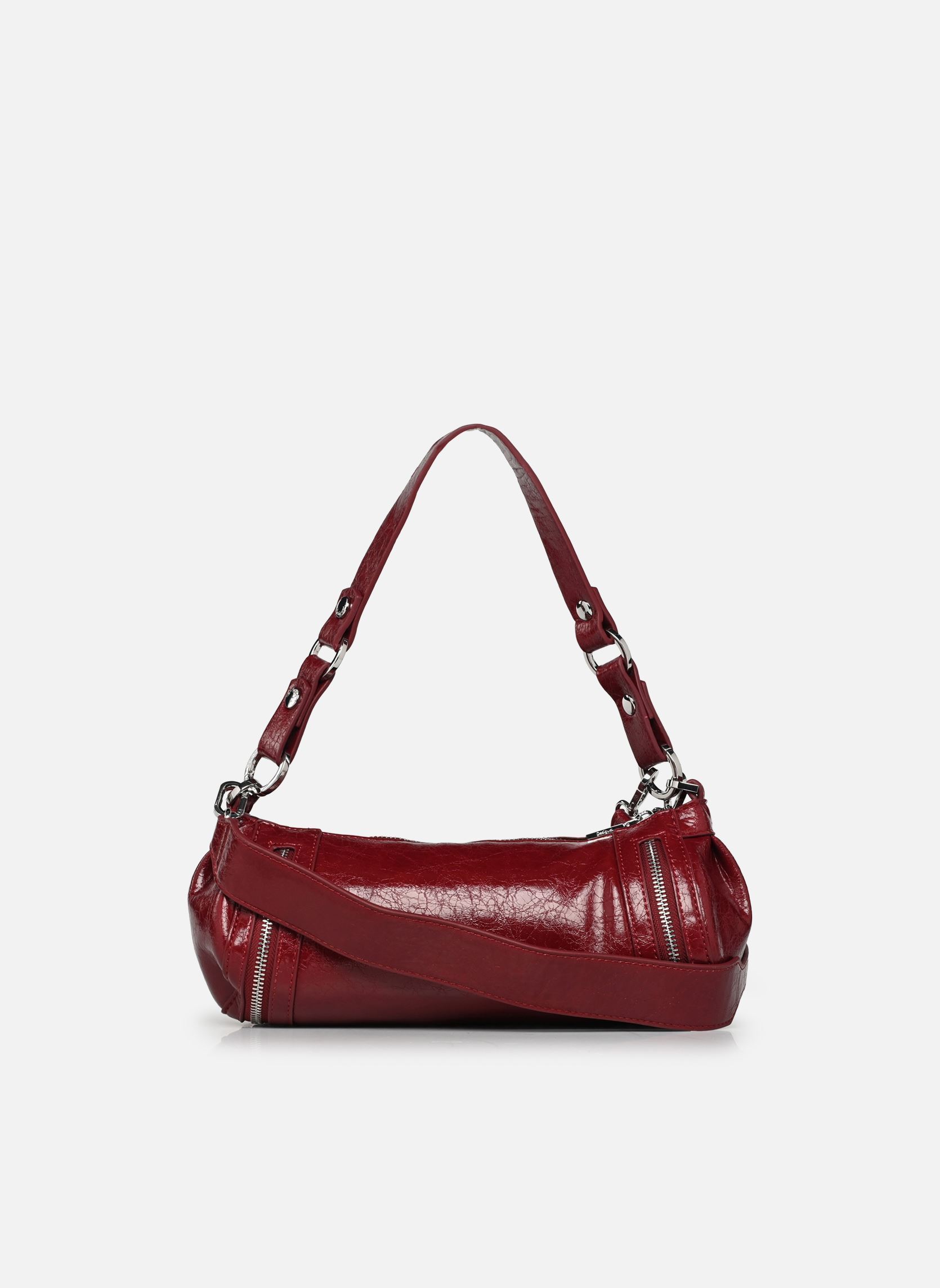 Sacs Sac HALF LOGO ZARAUZ NF femme rouge Desigual Sacs Sac HALF LOGO ZARAUZ NF femme rouge GARNET