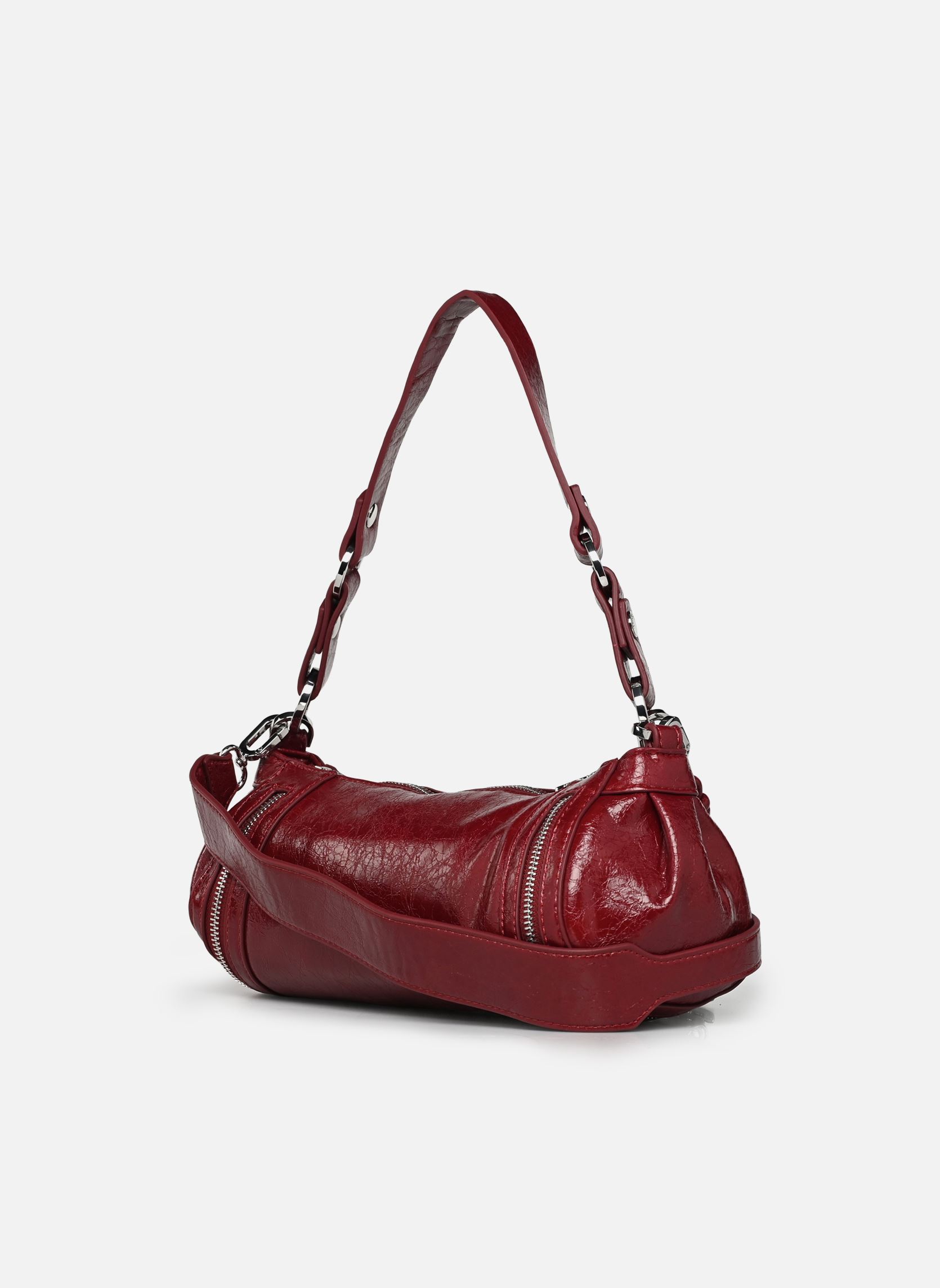 Sacs Sac HALF LOGO ZARAUZ NF femme rouge Desigual Sacs Sac HALF LOGO ZARAUZ NF femme rouge GARNET