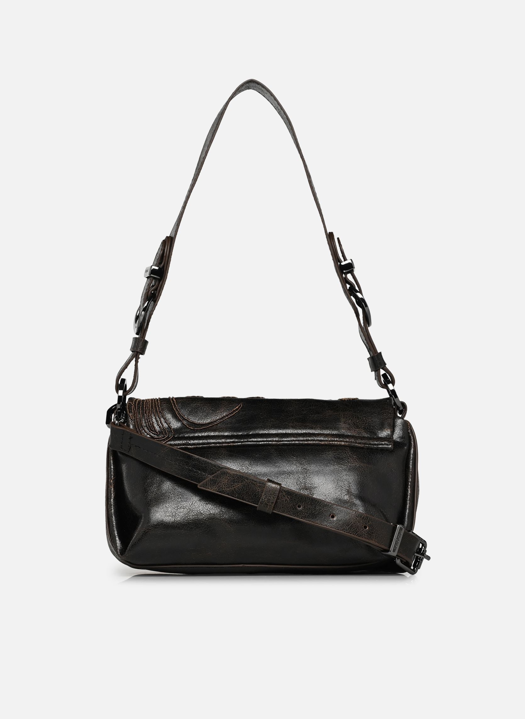 Sacs bandoulière Sac MISTRAL NARON MIN femme marron Desigual Sacs bandoulière Sac MISTRAL NARON MIN femme marron CHOCOLATE