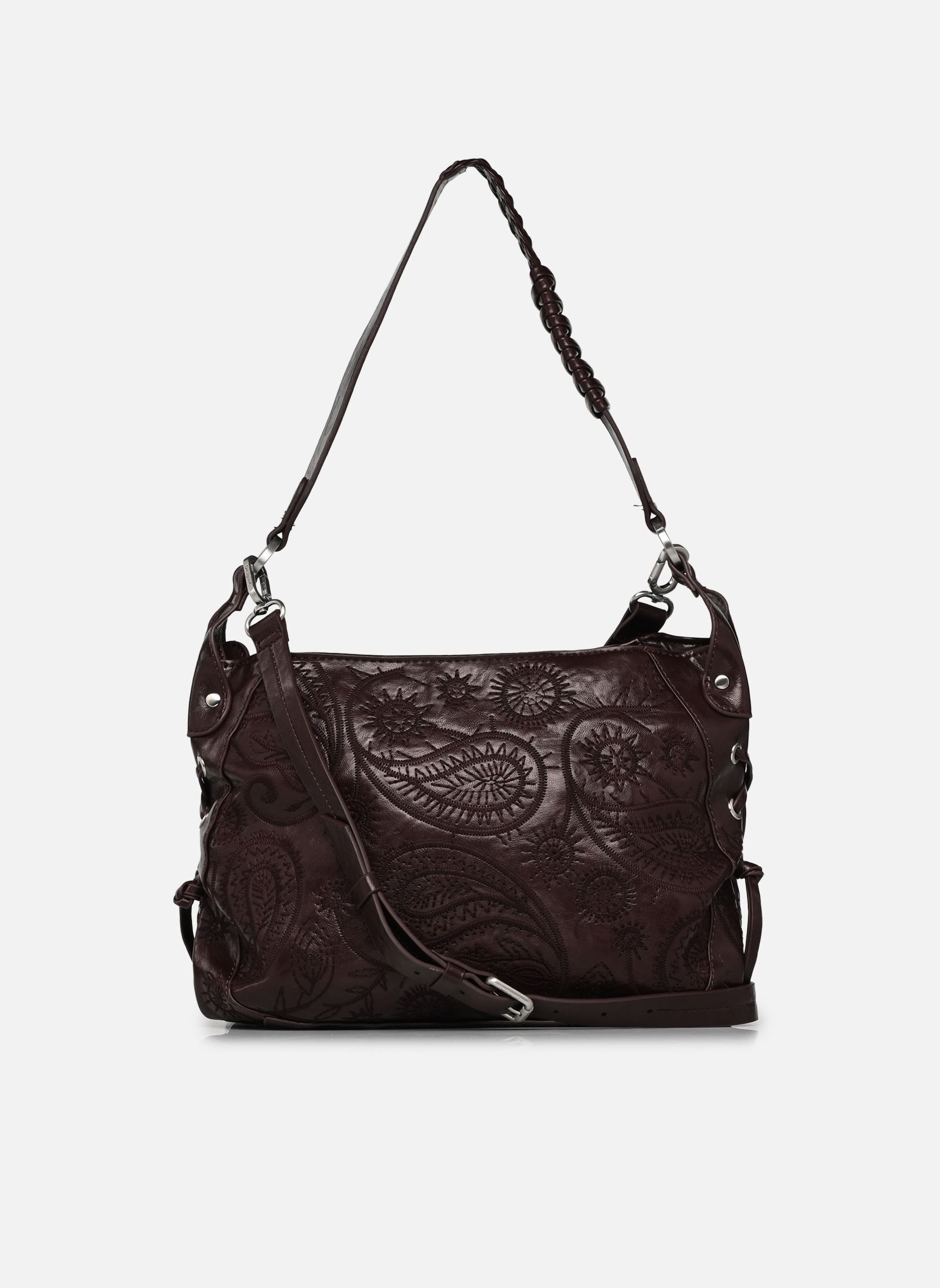 Sacs Sac SIROCO QUINCY RED femme marron Desigual Sacs Sac SIROCO QUINCY RED femme marron BORDEAUX