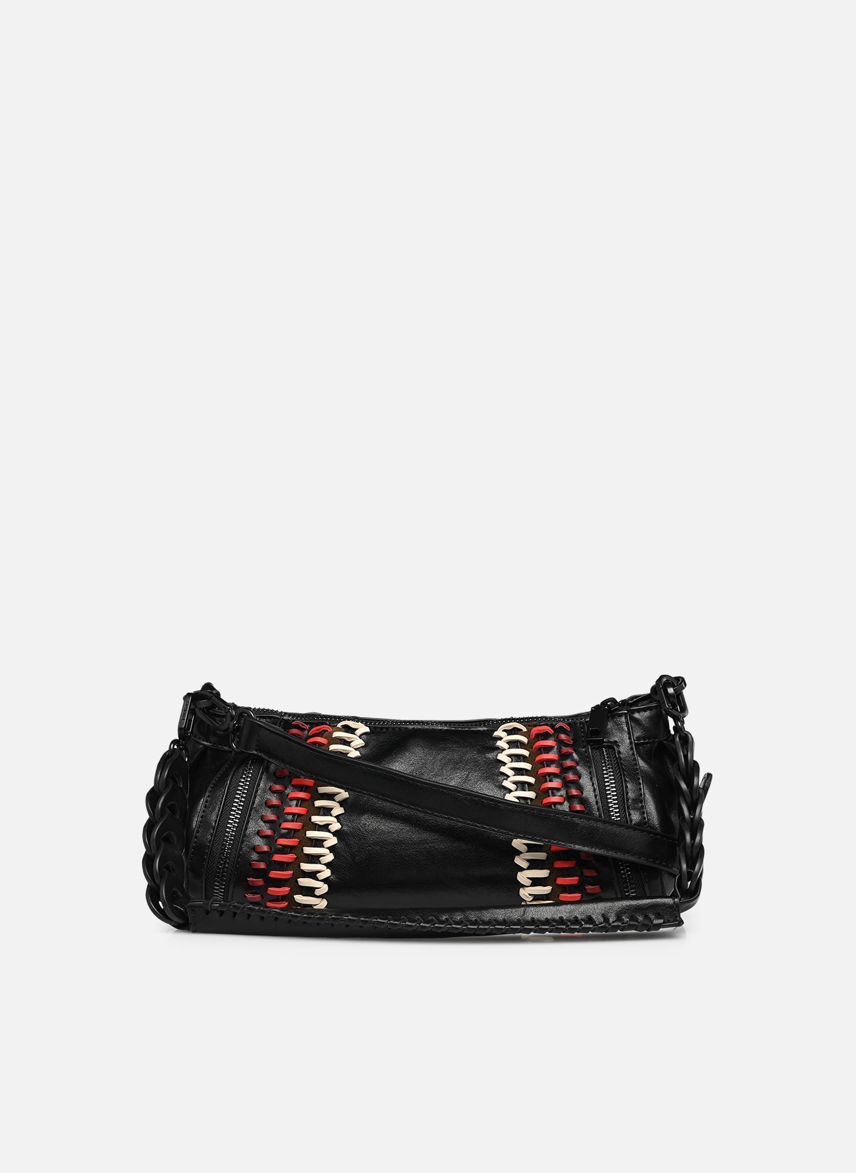 Sacs bandoulière Sac SONIQUE ZARAUZ NF femme noir Desigual Sacs bandoulière Sac SONIQUE ZARAUZ NF femme noir BLACK
