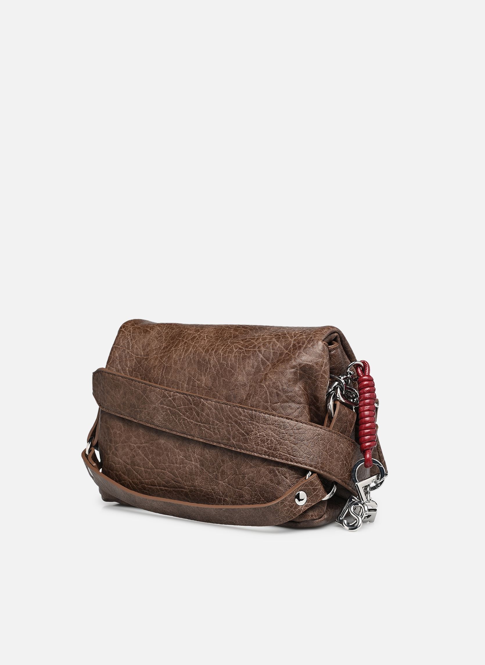 Sacs bandoulière Sac VENECIA 4.0 HALF femme marron Desigual Sacs bandoulière Sac VENECIA 4.0 HALF femme marron DARK BROWN