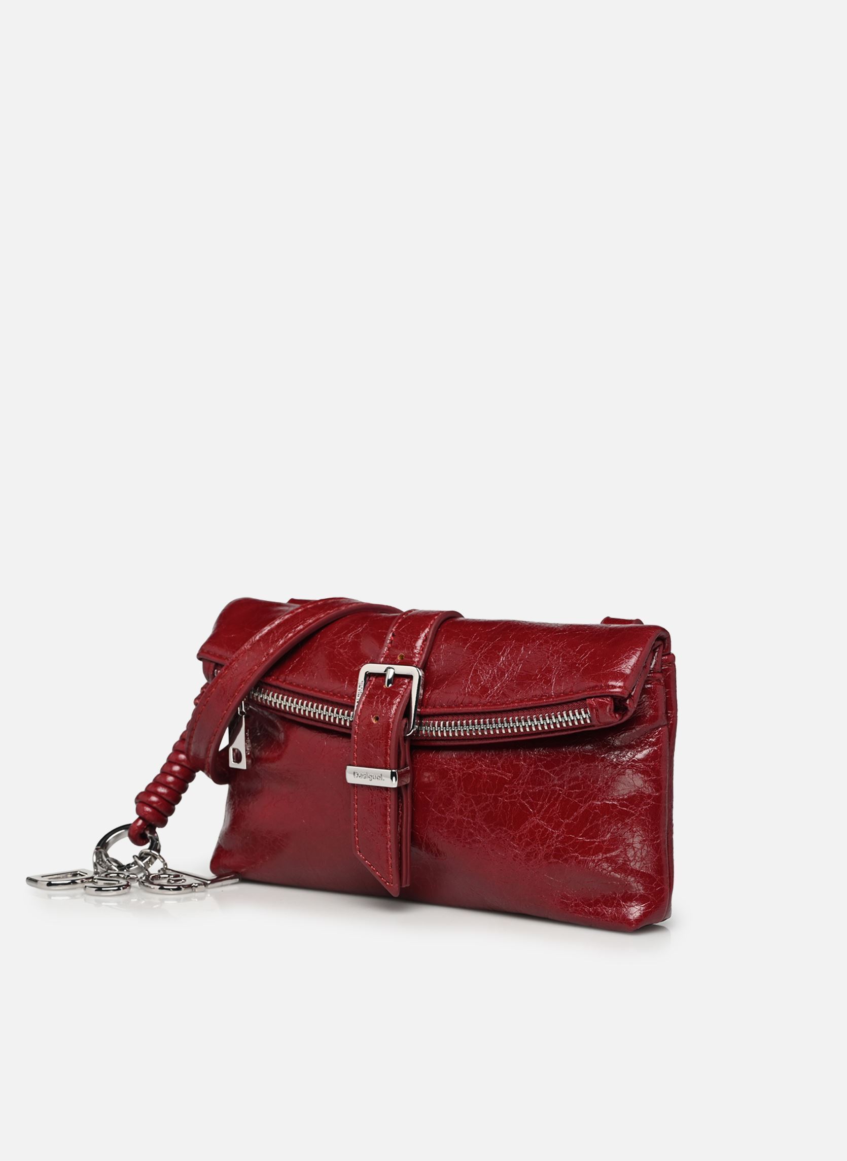 Taschen SacHALF LOGO CLUTCH MI damen rot Desigual Taschen SacHALF LOGO CLUTCH MI damen rot GARNET
