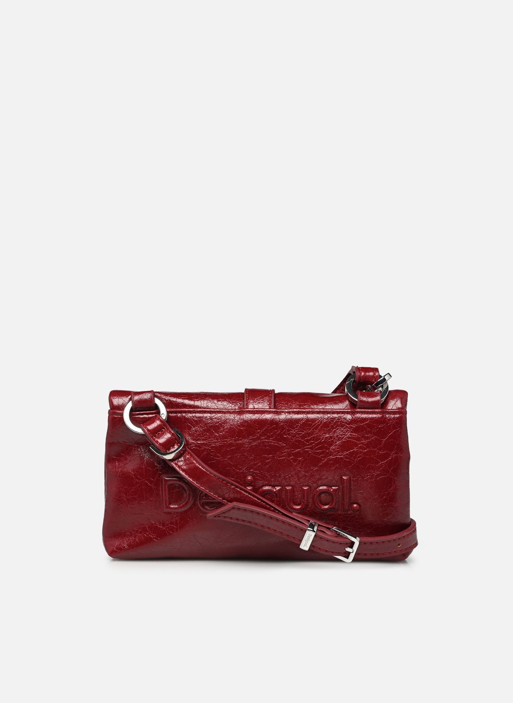 Taschen SacHALF LOGO CLUTCH MI damen rot Desigual Taschen SacHALF LOGO CLUTCH MI damen rot GARNET