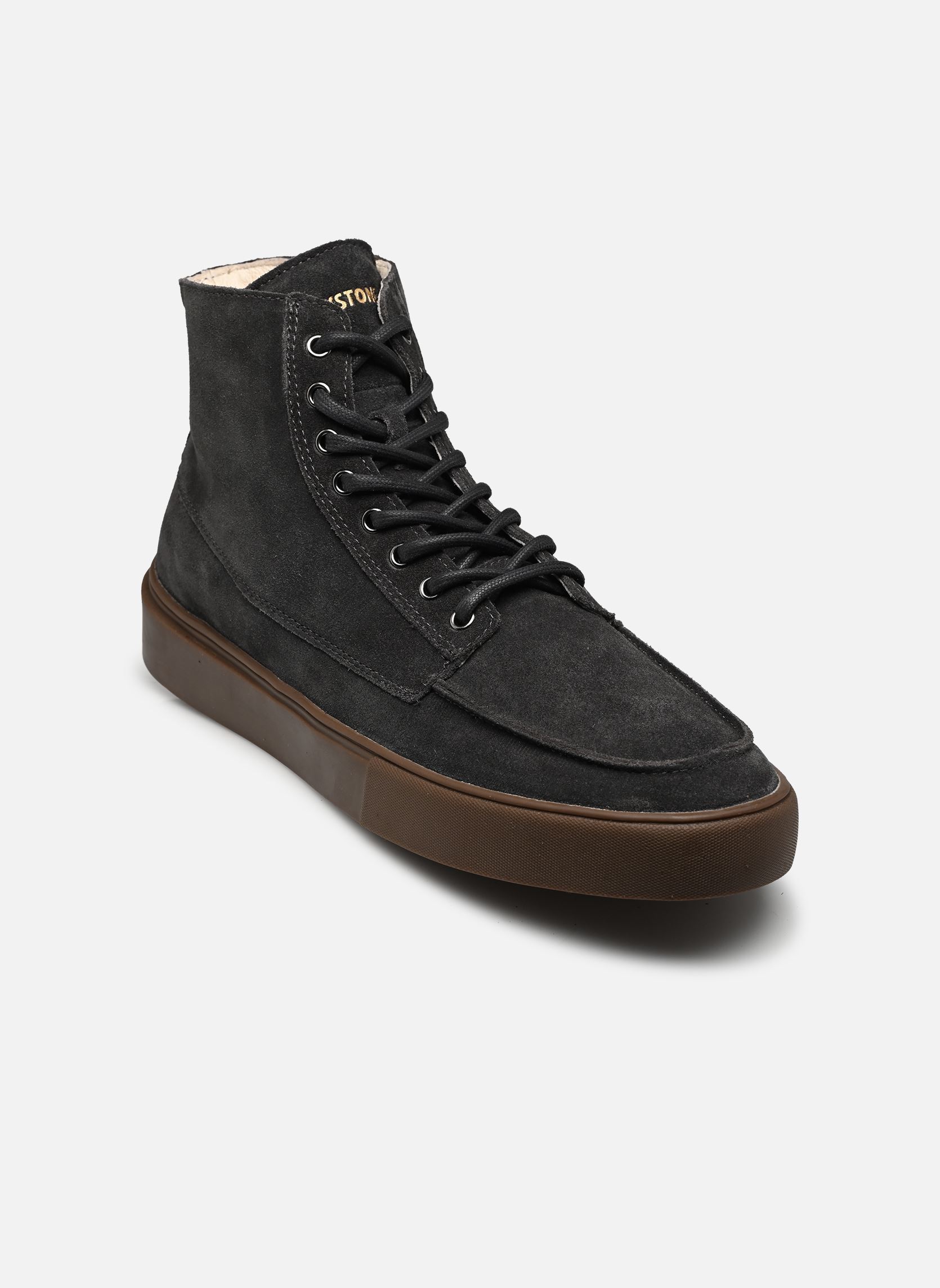Baskets montantes Ruby Eero homme marron Blackstone Baskets montantes Ruby Eero homme marron BITUMEN