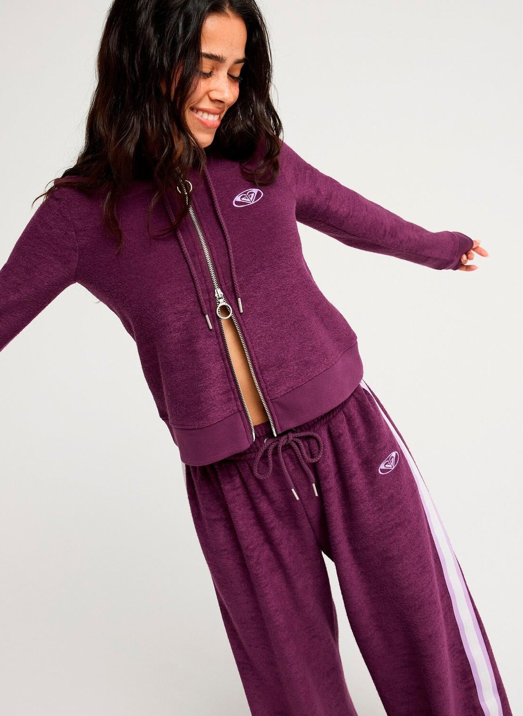 Bas de jogging Beachy Keen Tra femme violet Roxy Bas de jogging Beachy Keen Tra femme violet BLACKBERRY WINE