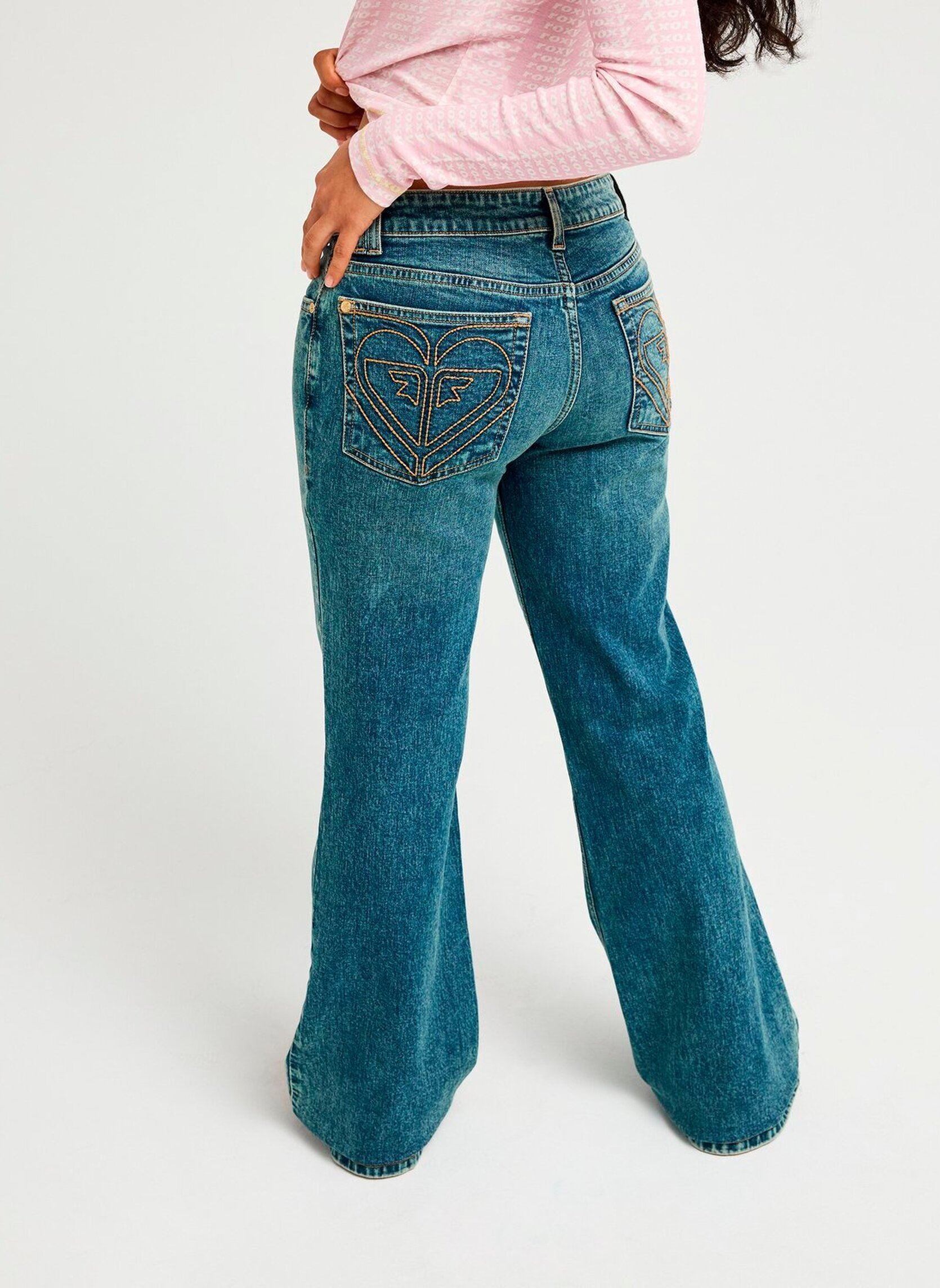 Jeans Coastkiss damen blau Roxy Jeans Coastkiss damen blau DEEP SEA VINTAGE