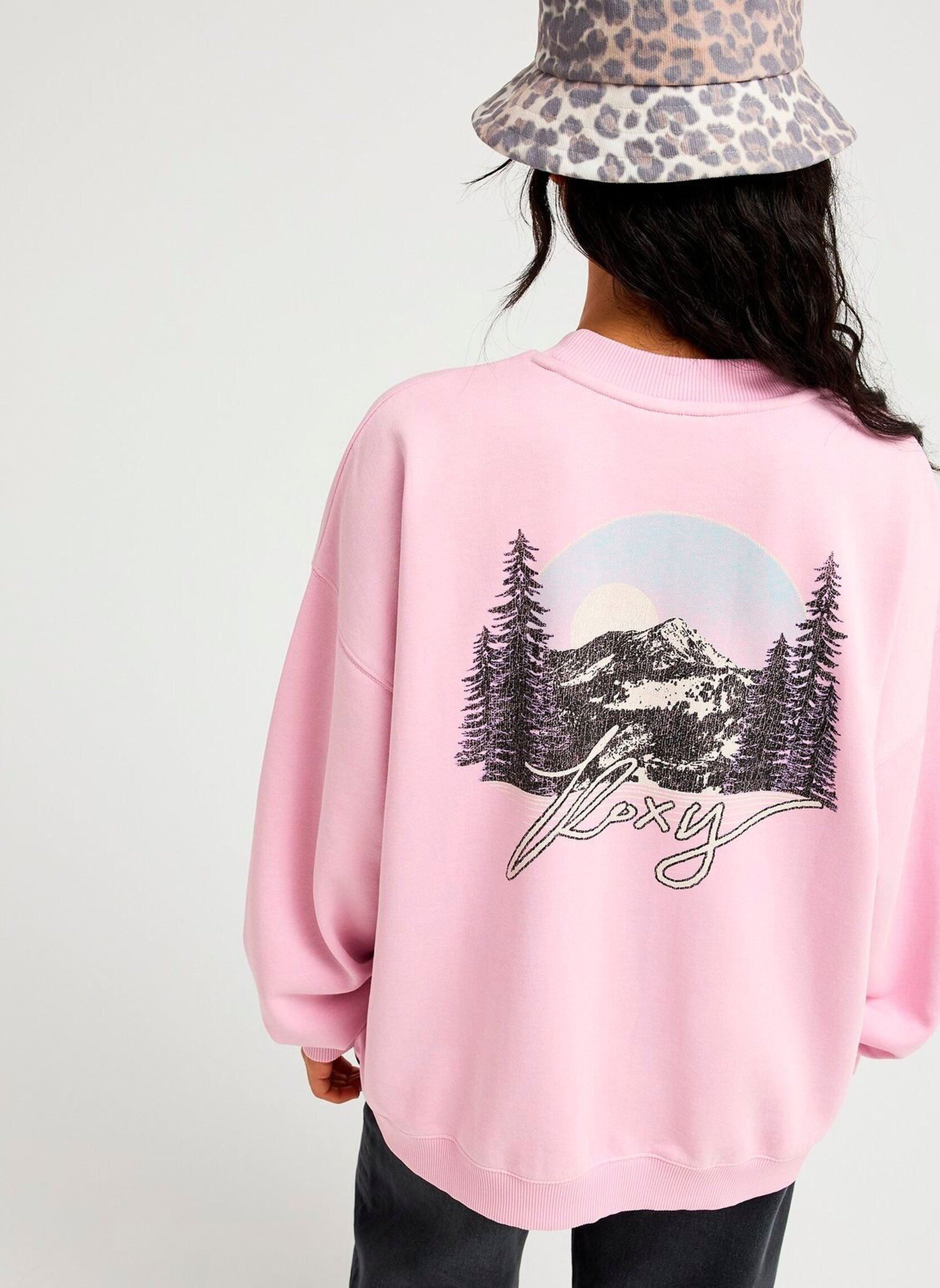 Sweatshirts Lineup Oversize femme rose Roxy Sweatshirts Lineup Oversize femme rose PINK LAVENDER