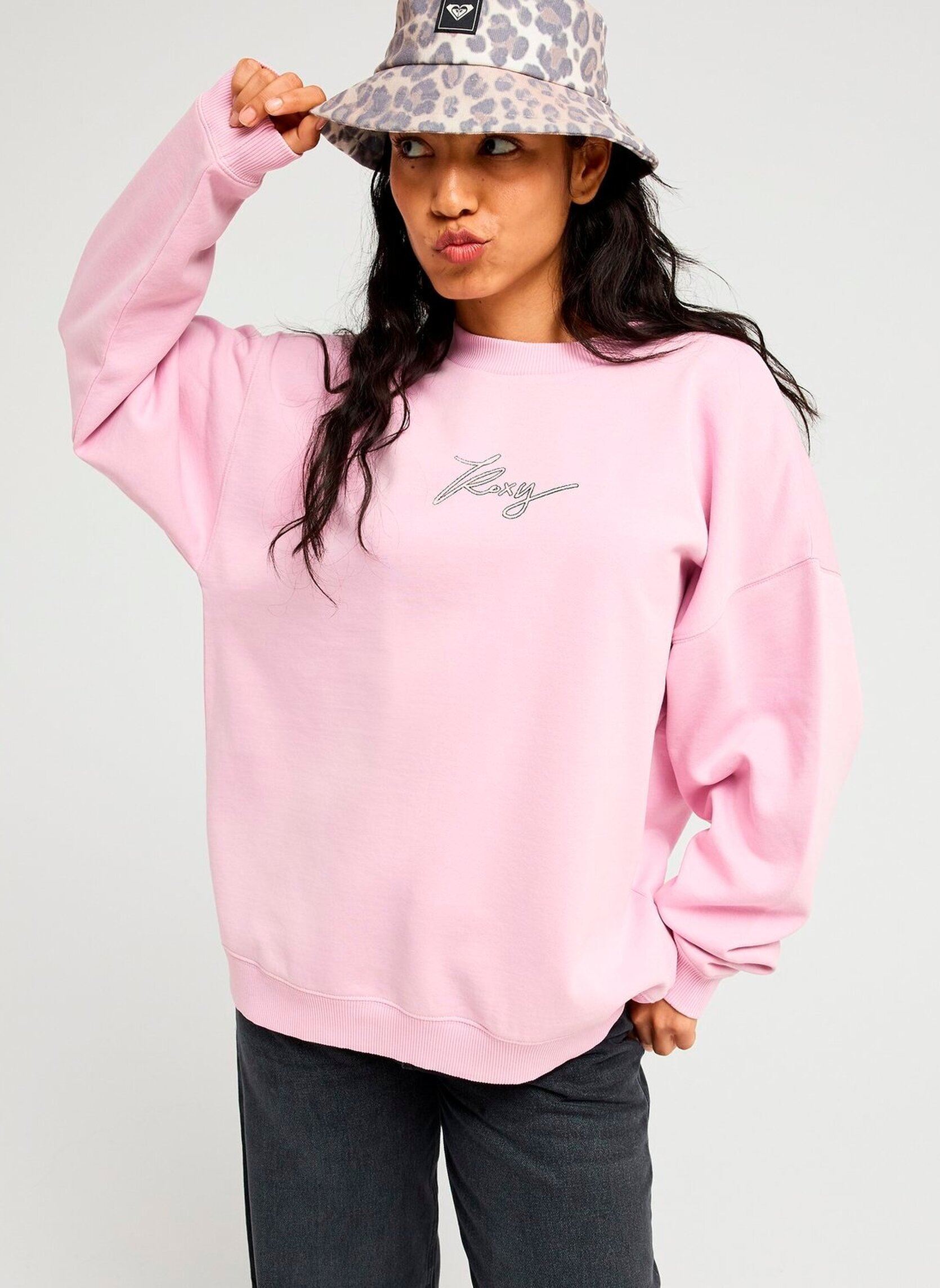 Sweatshirts Lineup Oversize femme rose Roxy Sweatshirts Lineup Oversize femme rose PINK LAVENDER