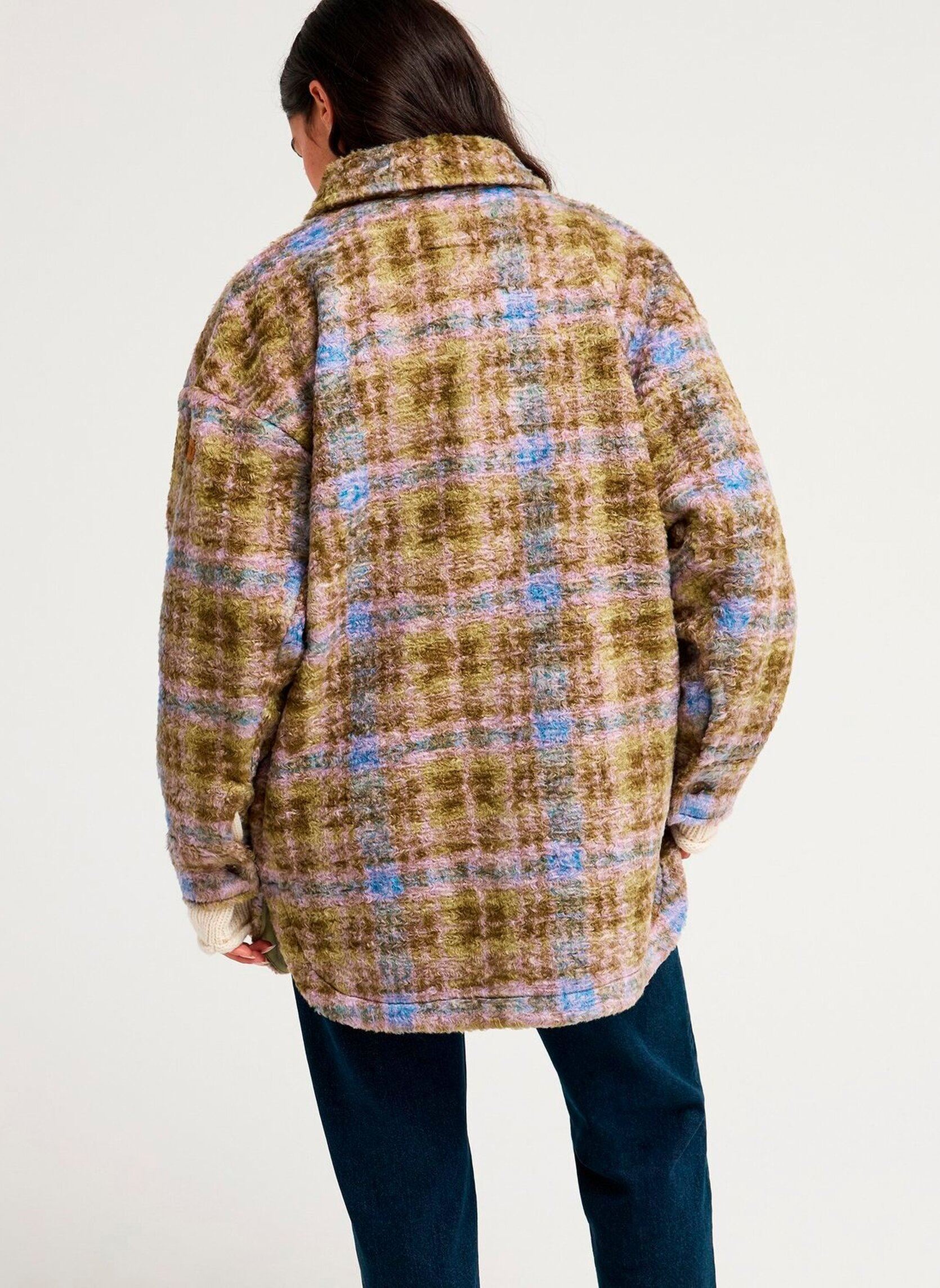 Fleece-Jacken Overandabove damen mehrfarbig Roxy Fleece-Jacken Overandabove damen mehrfarbig OIL GREEN TARTAN PLAID