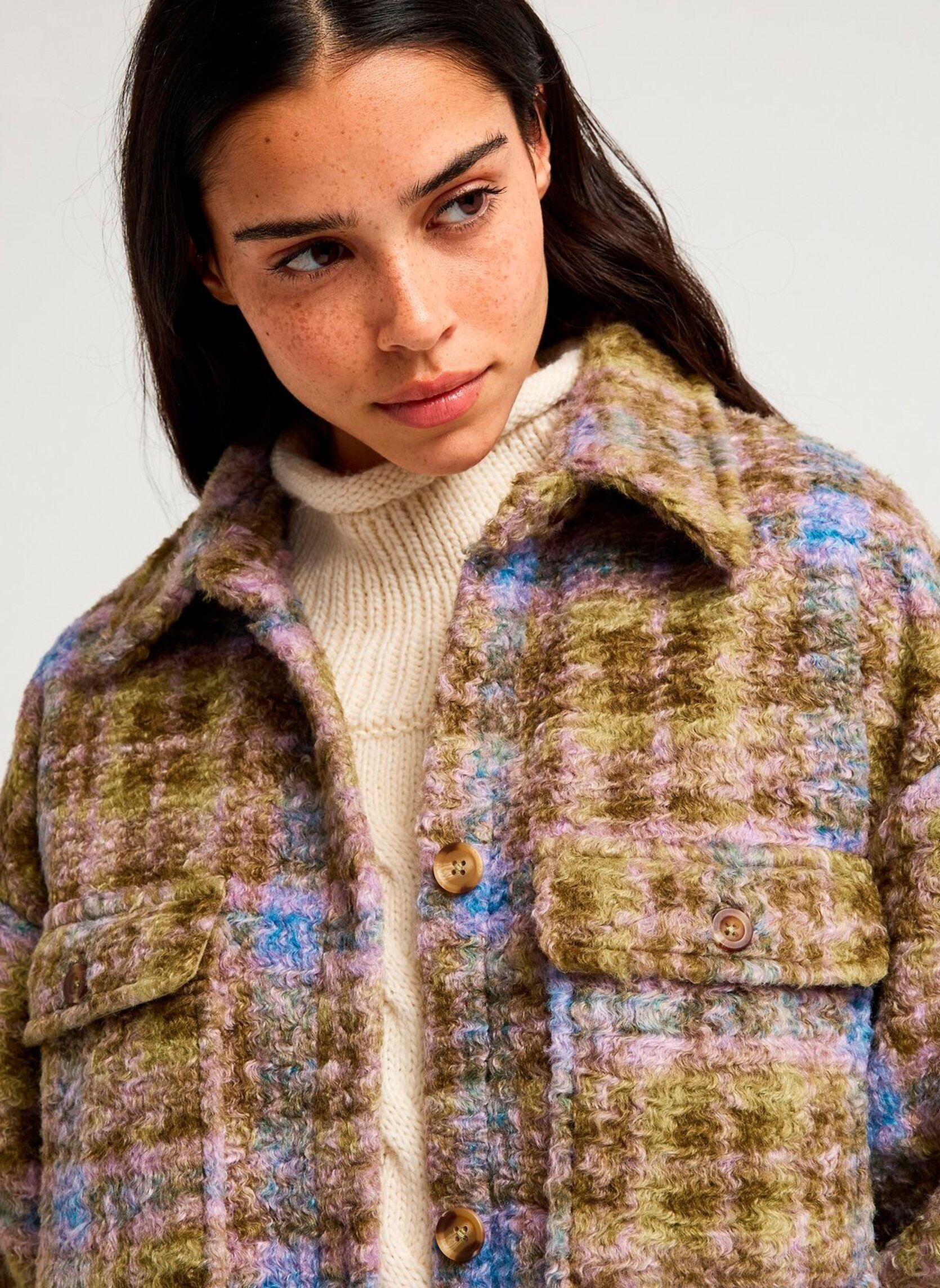 Fleece-Jacken Overandabove damen mehrfarbig Roxy Fleece-Jacken Overandabove damen mehrfarbig OIL GREEN TARTAN PLAID