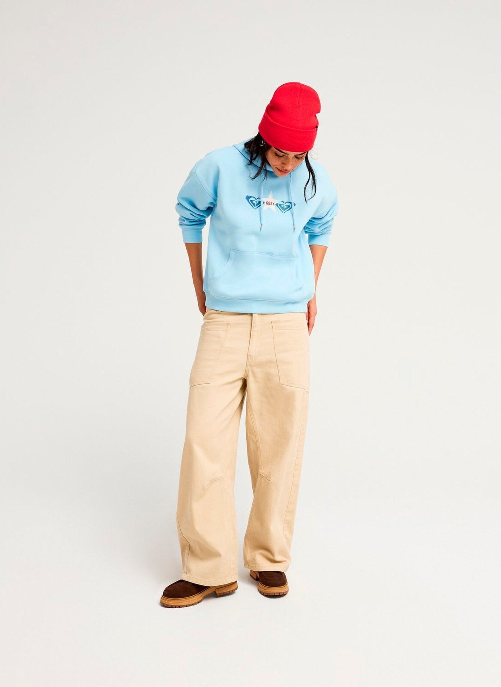 Sweats à capuche Perfectplace Hd femme bleu Roxy Sweats à capuche Perfectplace Hd femme bleu CERULEAN