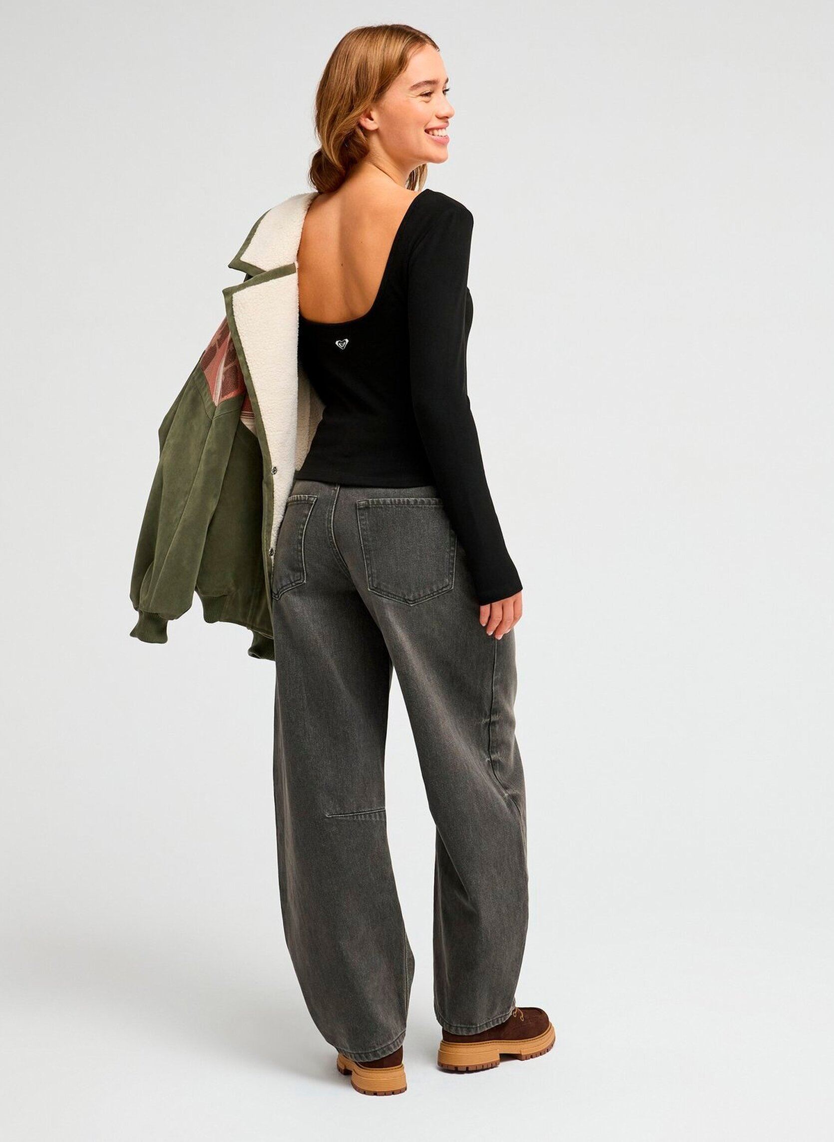 Tops Playa Queen dames zwart Roxy Tops Playa Queen dames zwart ANTHRACITE