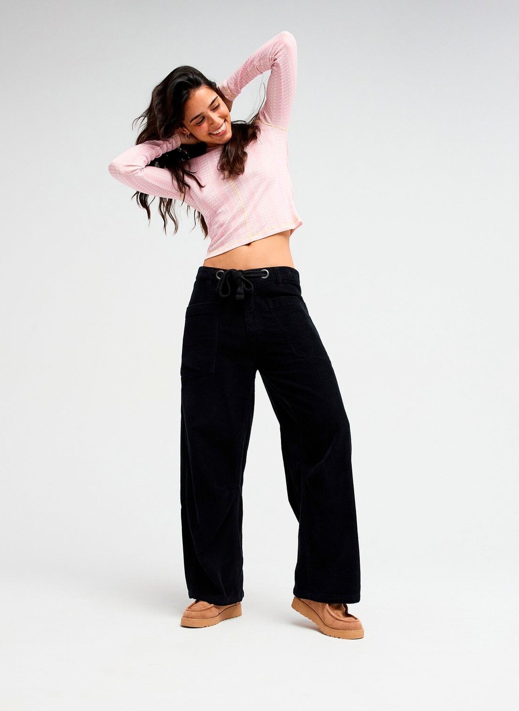 Pantalons Sky Is High femme noir Roxy Pantalons Sky Is High femme noir ANTHRACITE
