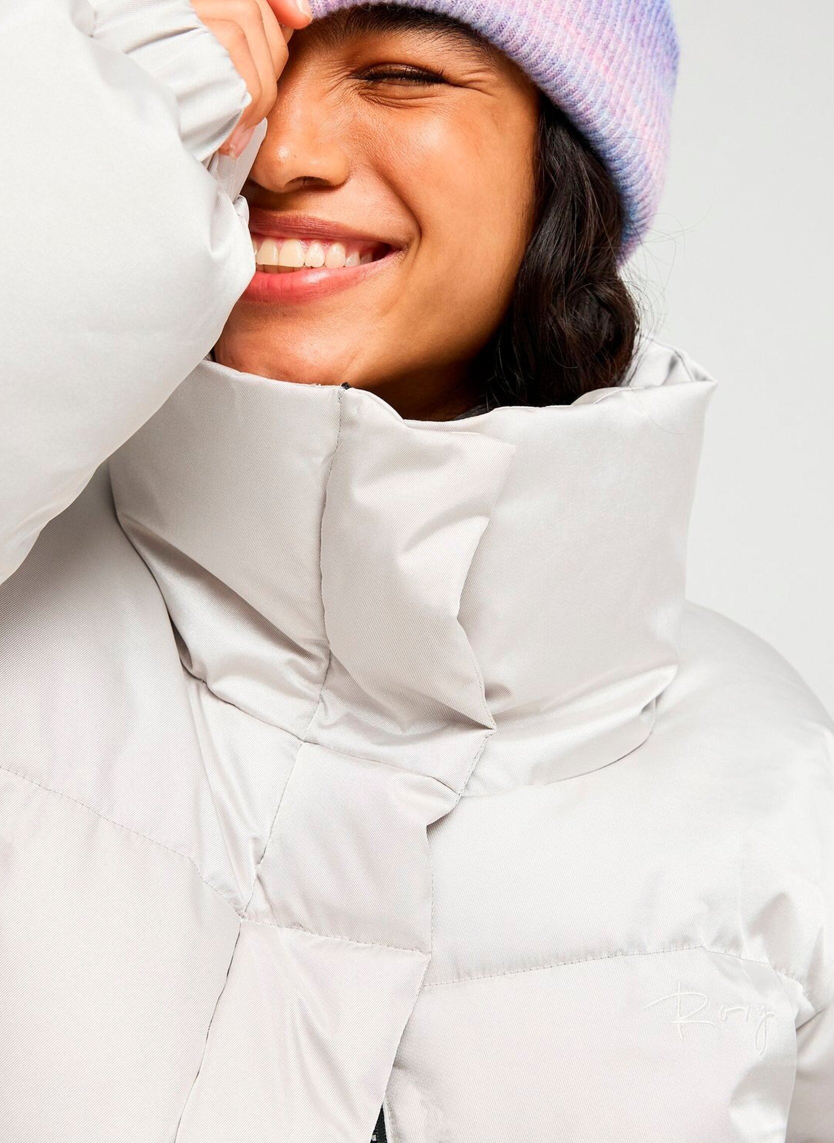 Gewatteerde jassen Snowwinterebel dames grijs Roxy Gewatteerde jassen Snowwinterebel dames grijs SILVER