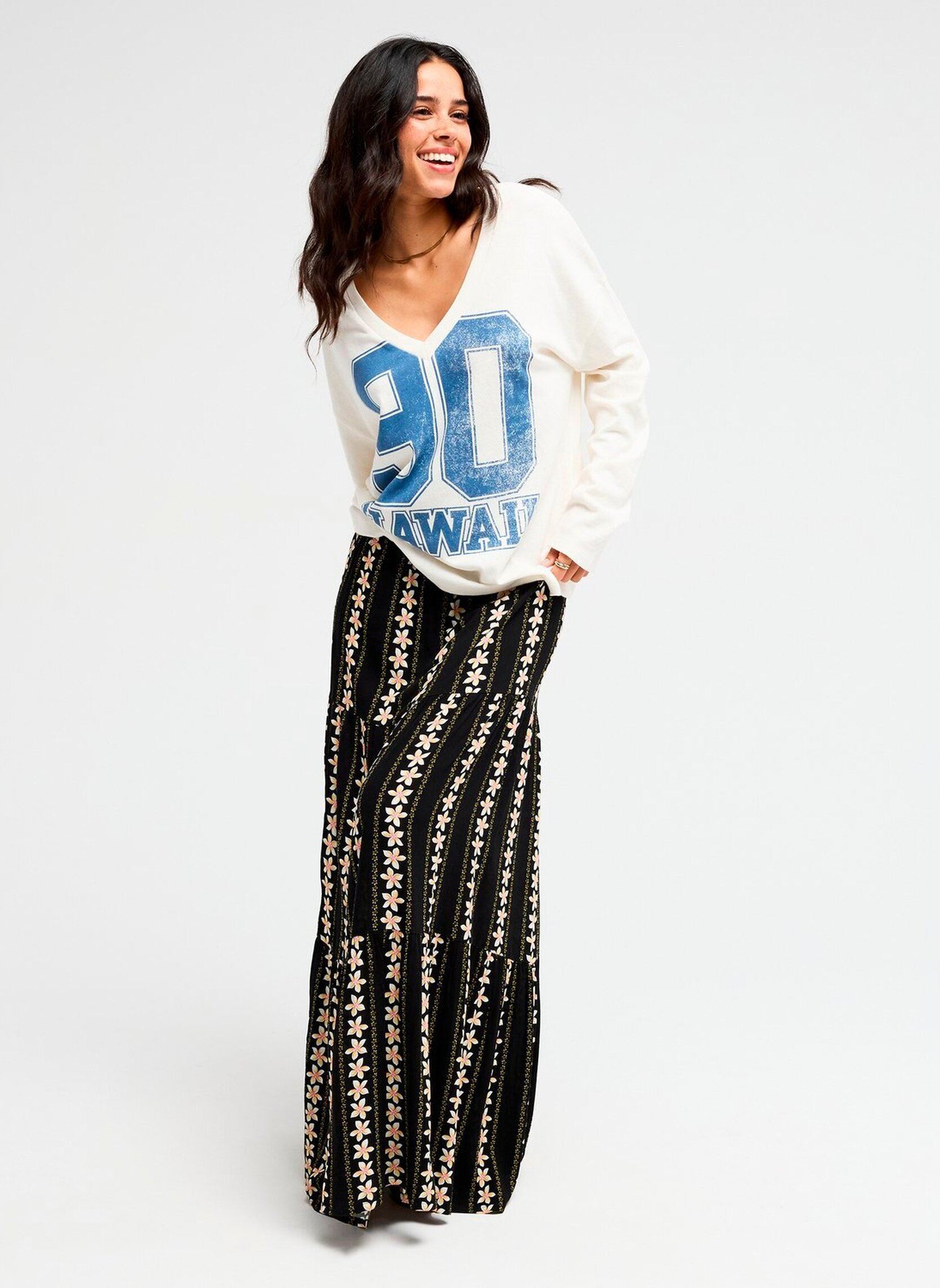 Tee-shirts Sport Is Deep femme blanc Roxy Tee-shirts Sport Is Deep femme blanc COCONUT MILK