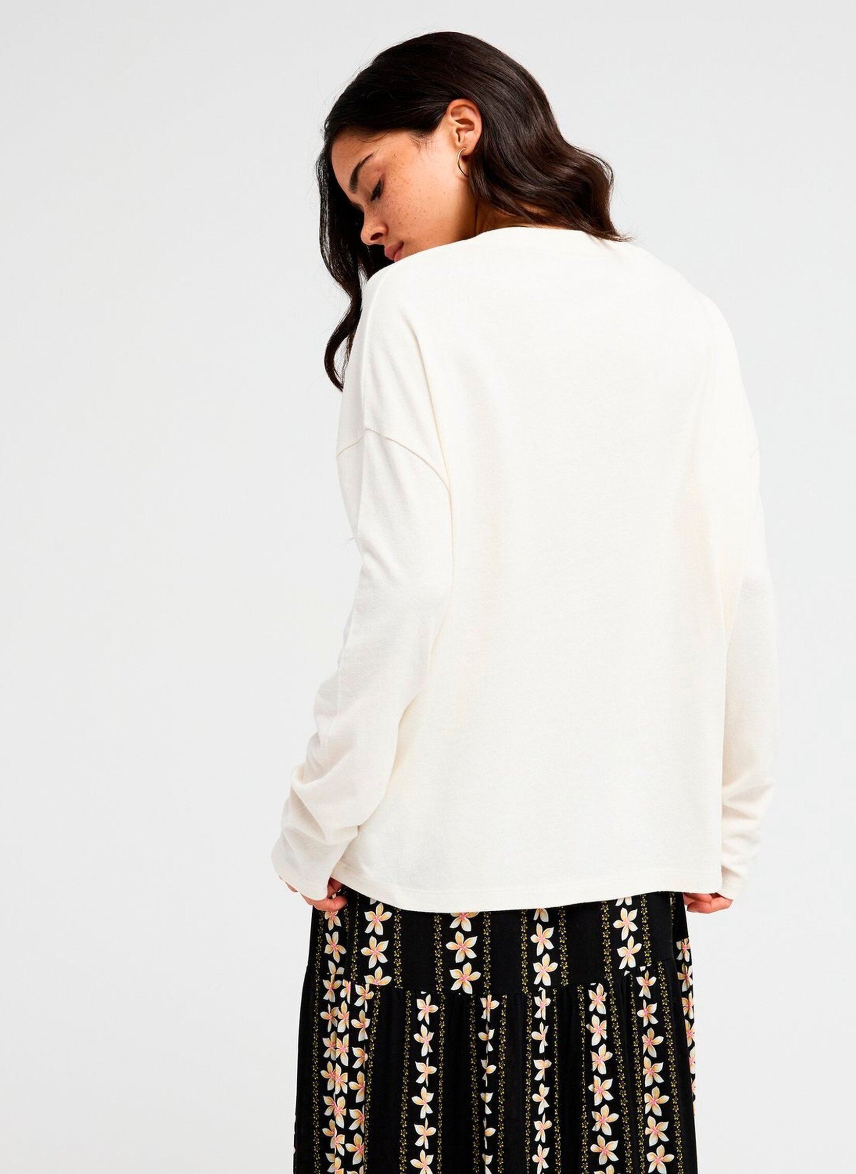 Tee-shirts Sport Is Deep femme blanc Roxy Tee-shirts Sport Is Deep femme blanc COCONUT MILK