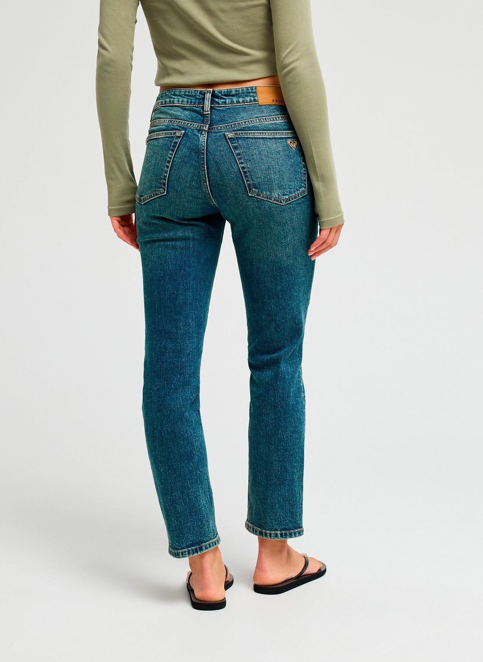 Slim Fit und Skinny Jeans Summerskin damen blau Roxy Slim Fit und Skinny Jeans Summerskin damen blau SURF WASH SANDY