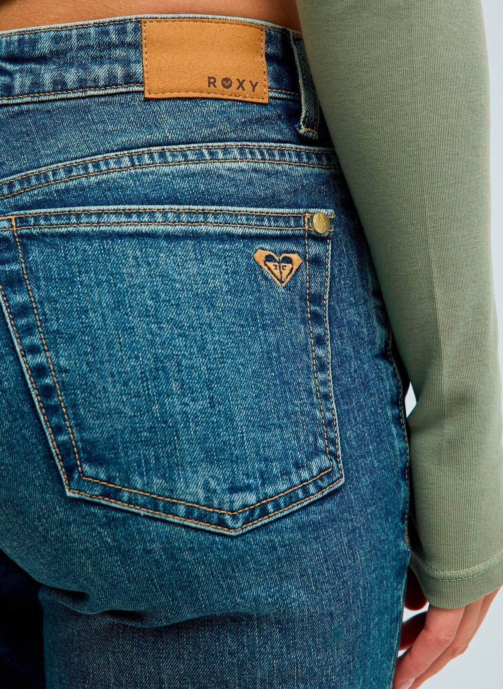 Slim Fit und Skinny Jeans Summerskin damen blau Roxy Slim Fit und Skinny Jeans Summerskin damen blau SURF WASH SANDY