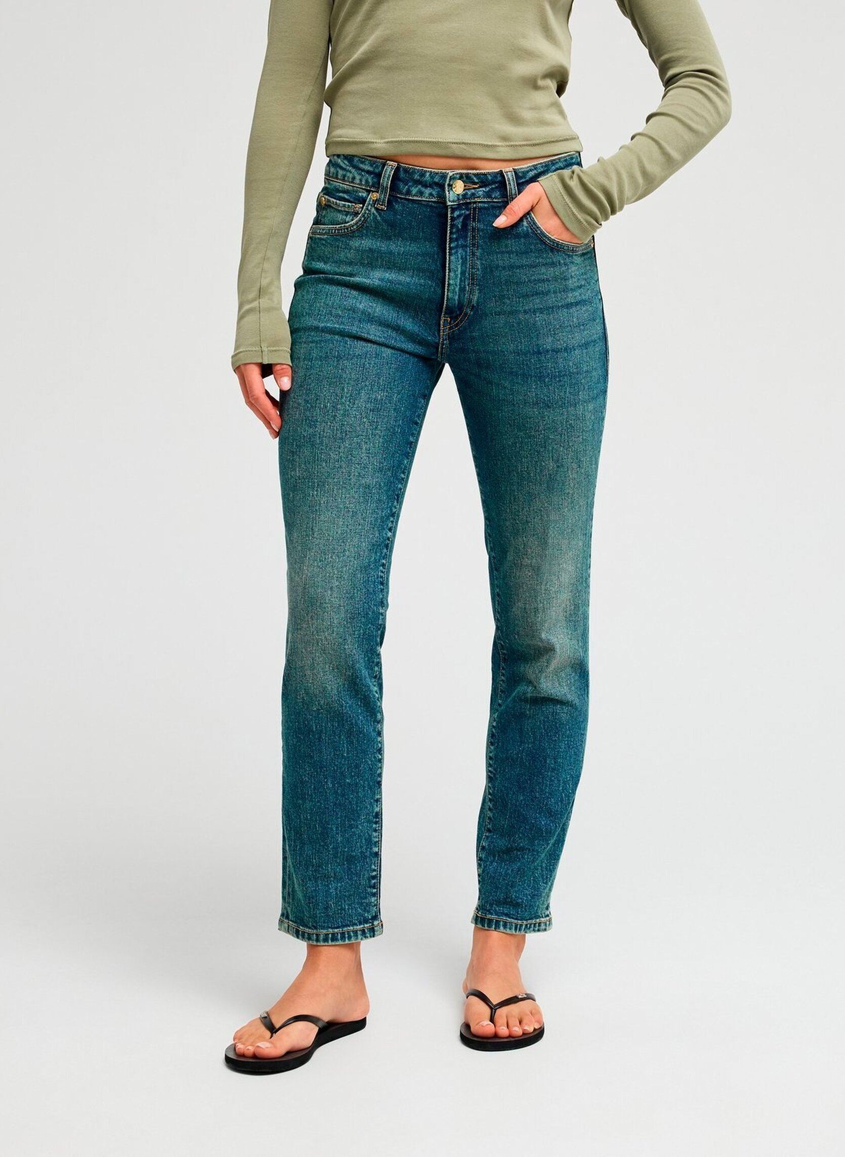 Slim Fit und Skinny Jeans Summerskin damen blau Roxy Slim Fit und Skinny Jeans Summerskin damen blau SURF WASH SANDY