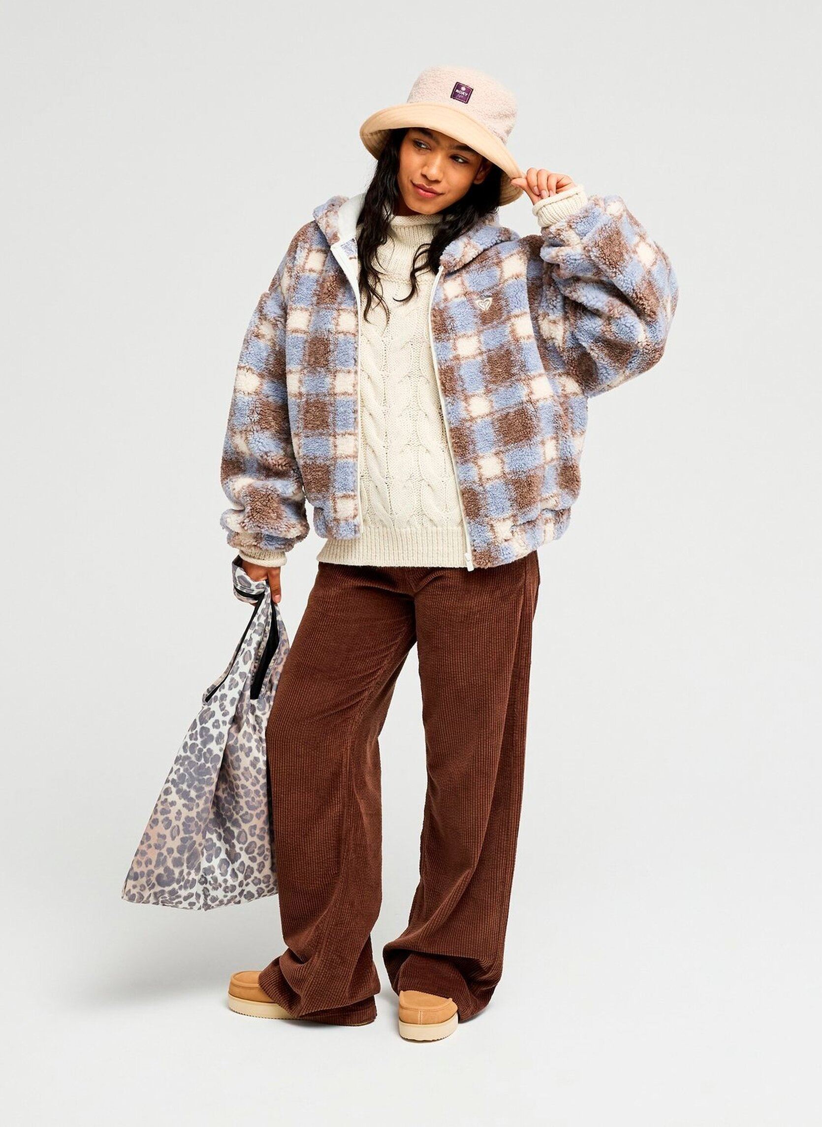 Fleece-Jacken Take It Ok damen mehrfarbig Roxy Fleece-Jacken Take It Ok damen mehrfarbig COCONUT MILK