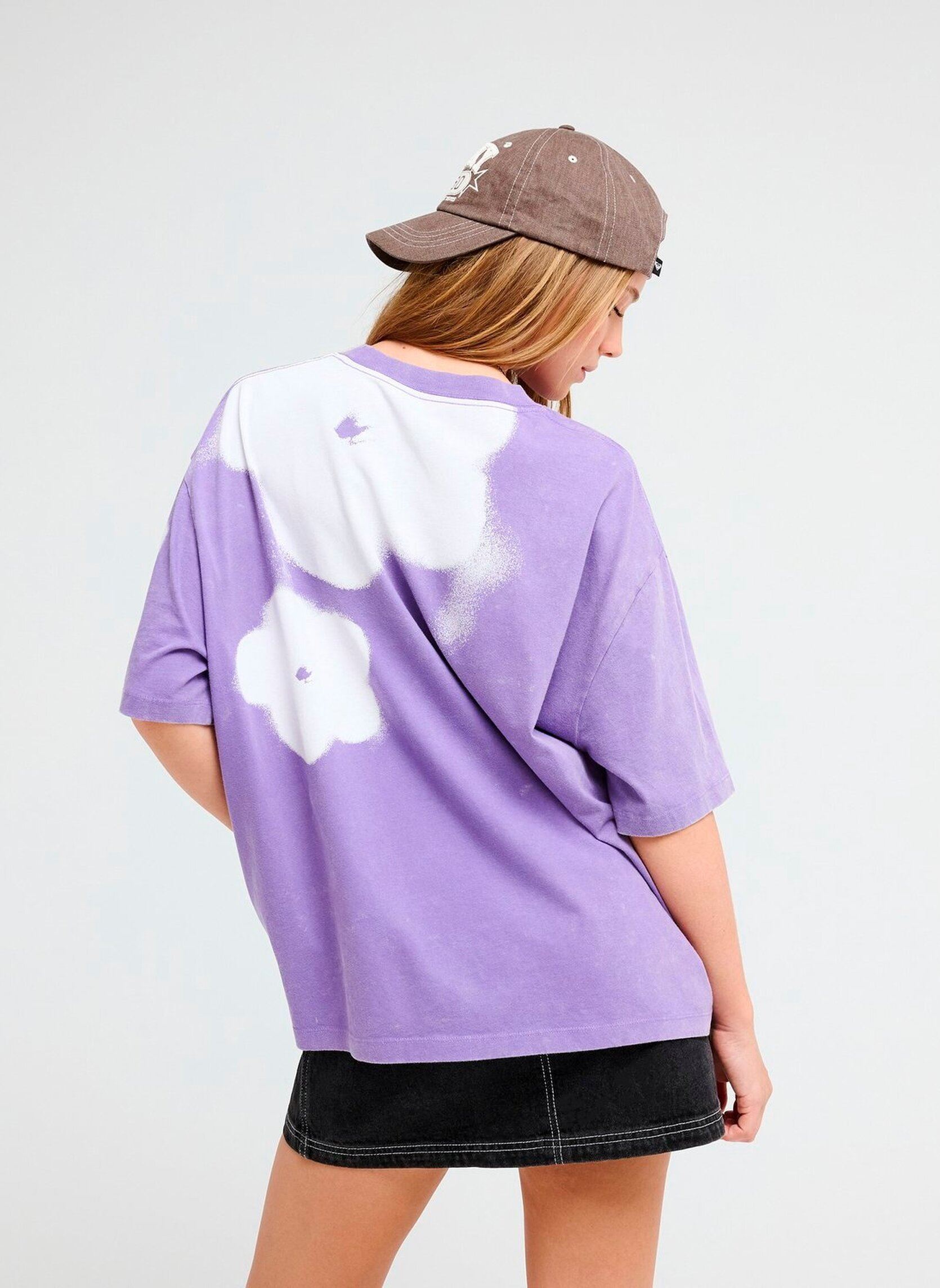 Tee-shirts Talloversize Wa femme violet Roxy Tee-shirts Talloversize Wa femme violet DAHLIA PURPLE