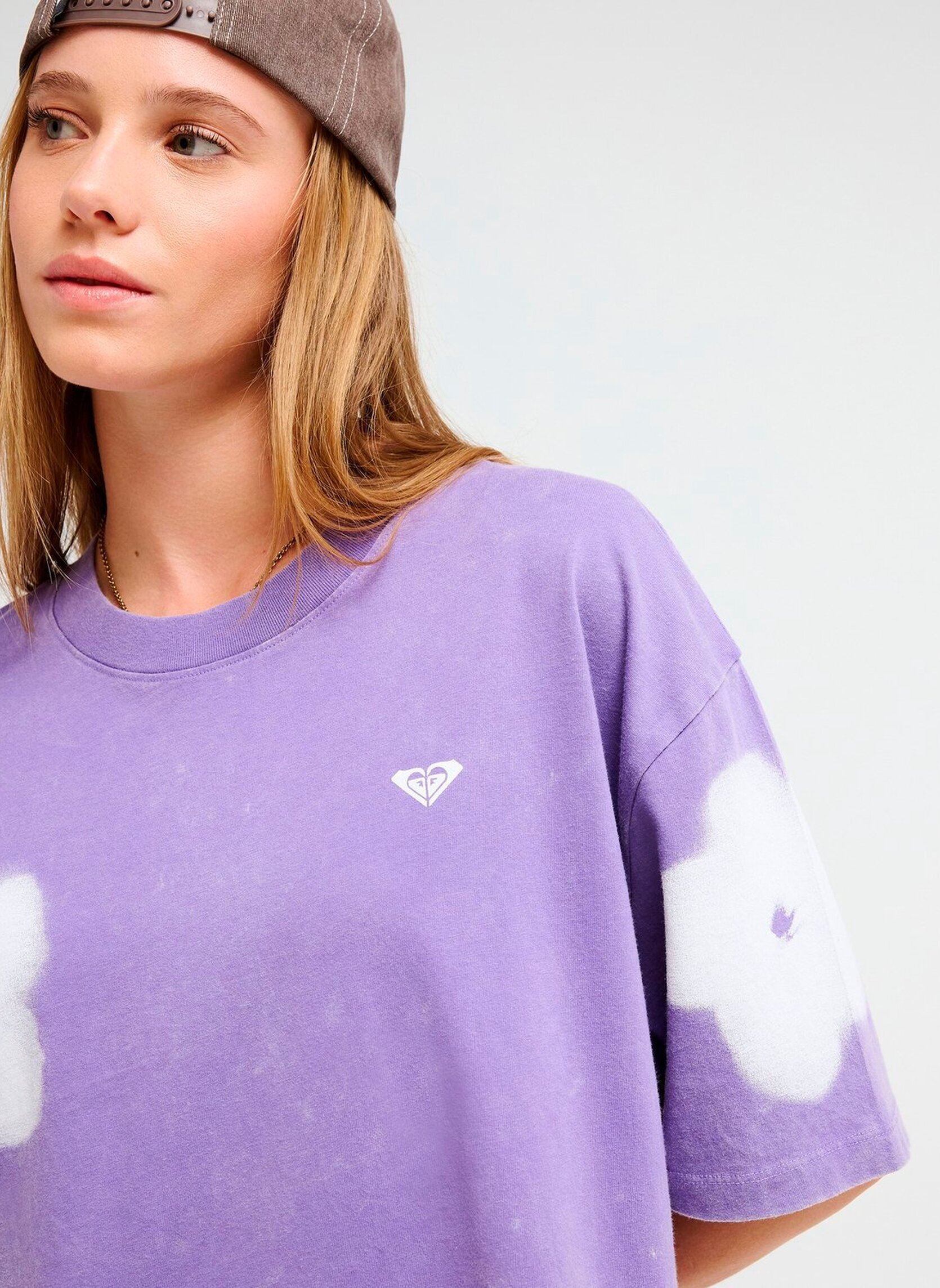 Tee-shirts Talloversize Wa femme violet Roxy Tee-shirts Talloversize Wa femme violet DAHLIA PURPLE
