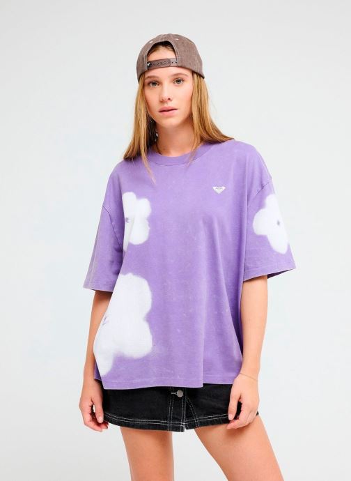 Roxy Tee-shirts Talloversize Wa femme violet